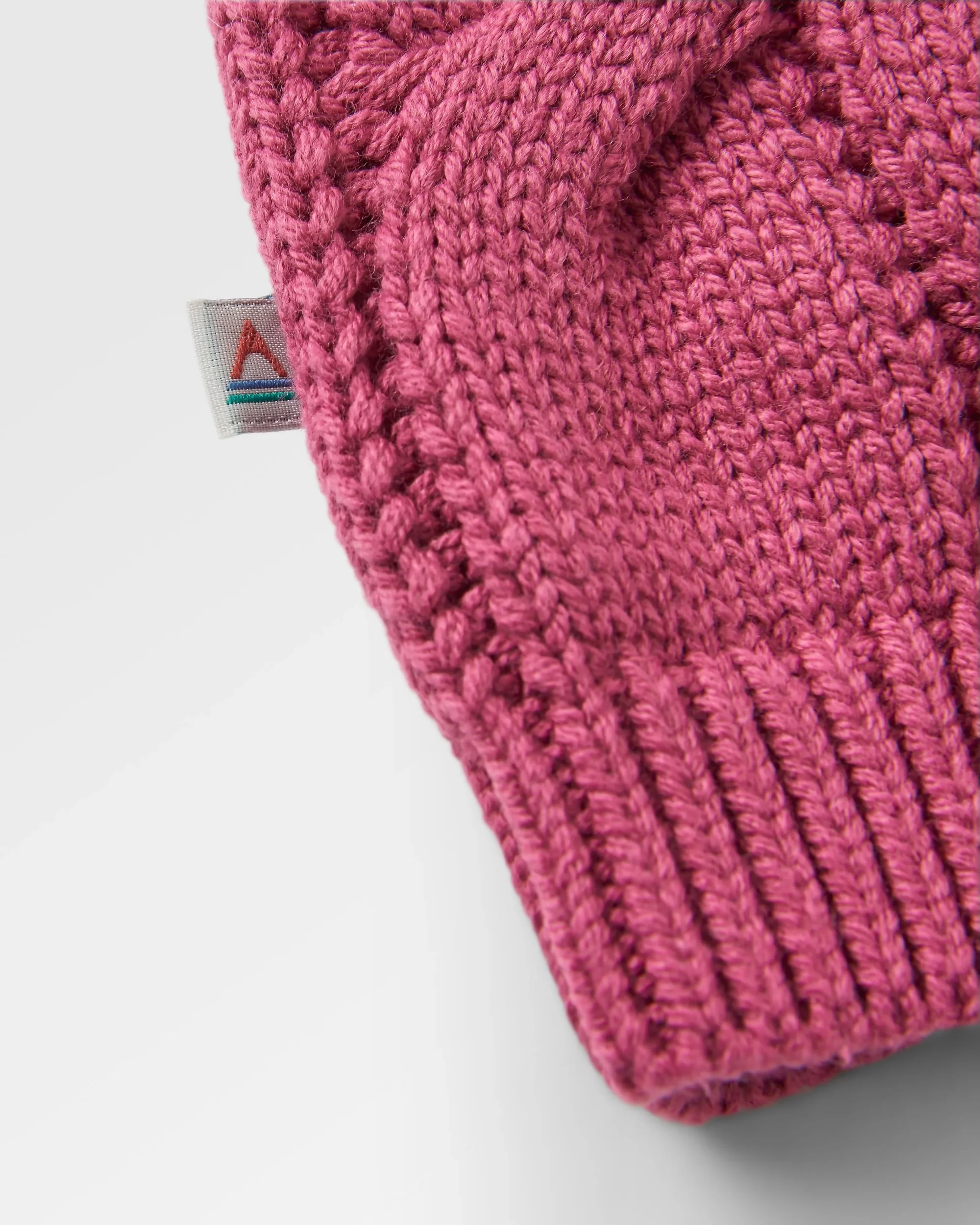 Comfort Organic Cotton Knitted Jumper - Rhubarb Multi Stripe - Image 9