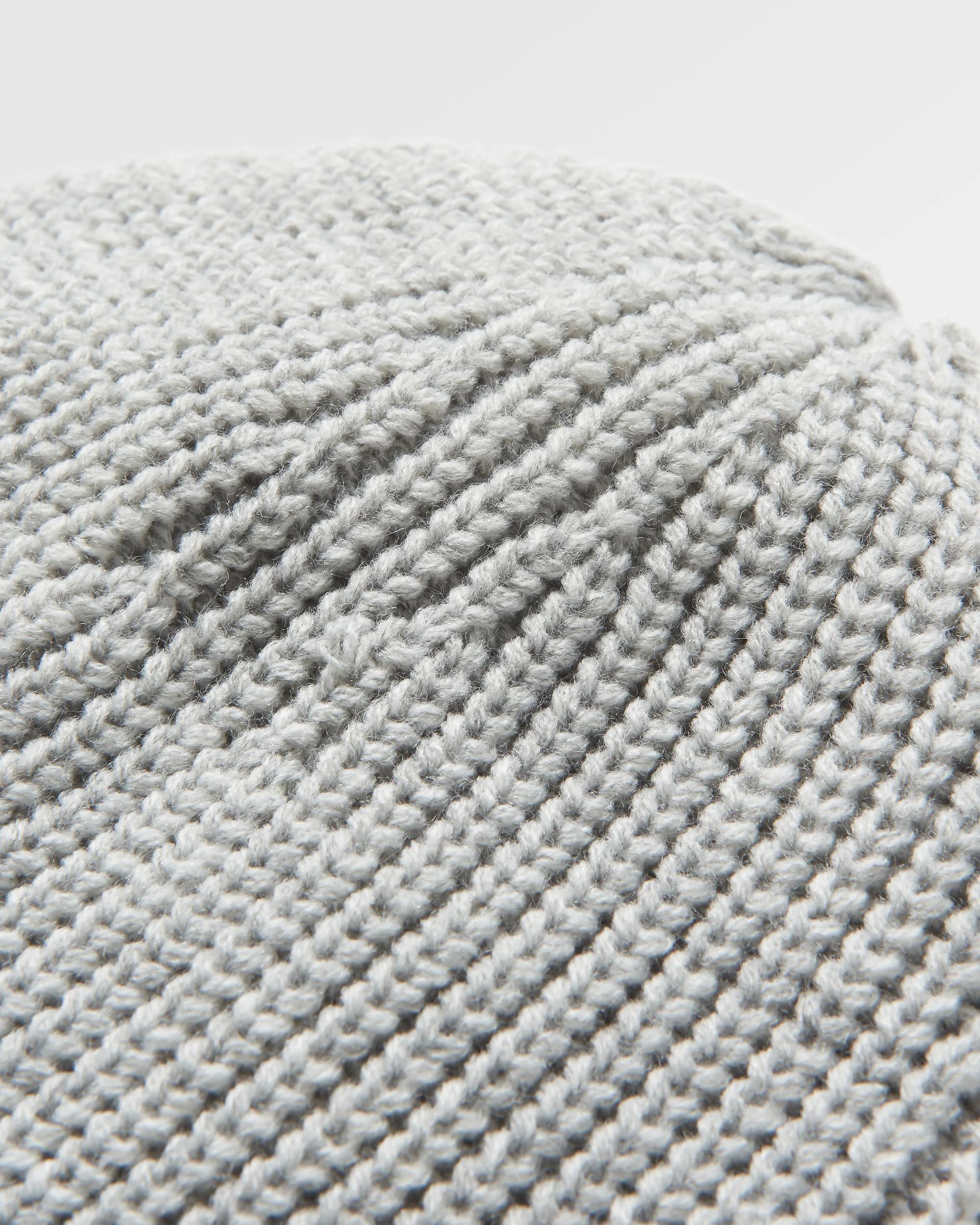 Compass Beanie - Light Grey Marl - Image 5