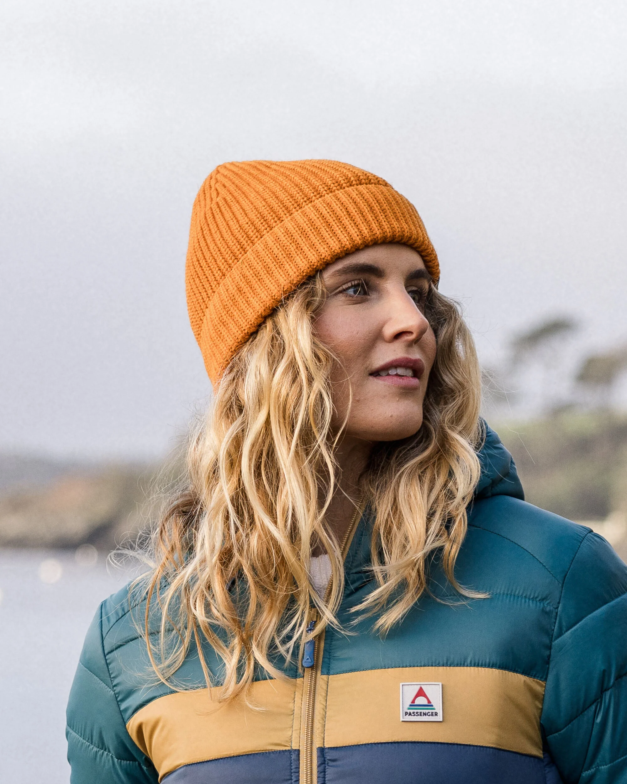 Compass Beanie - Sunrise Orange - Image 3