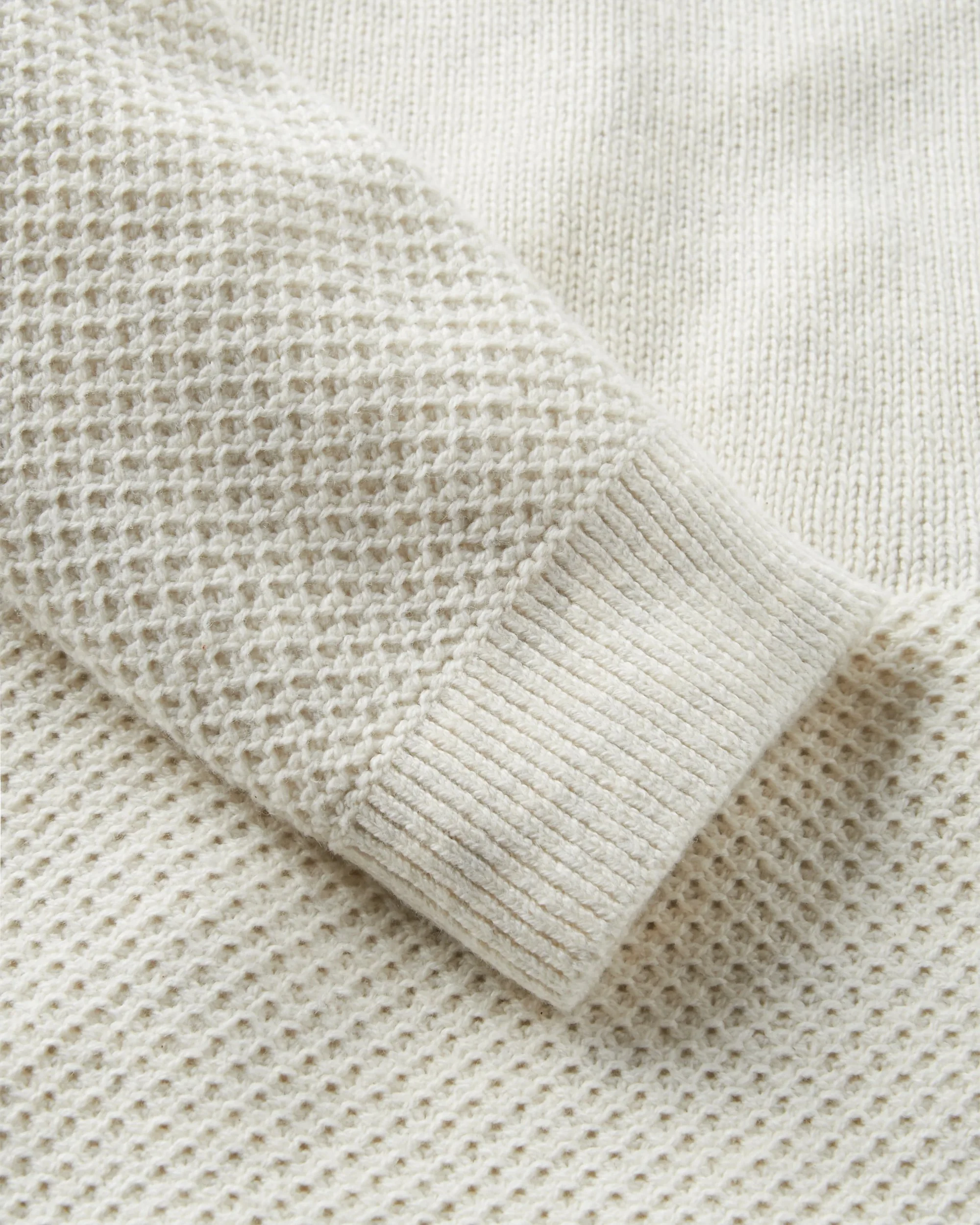 Cove Knitted Jumper - Off White - Image 11