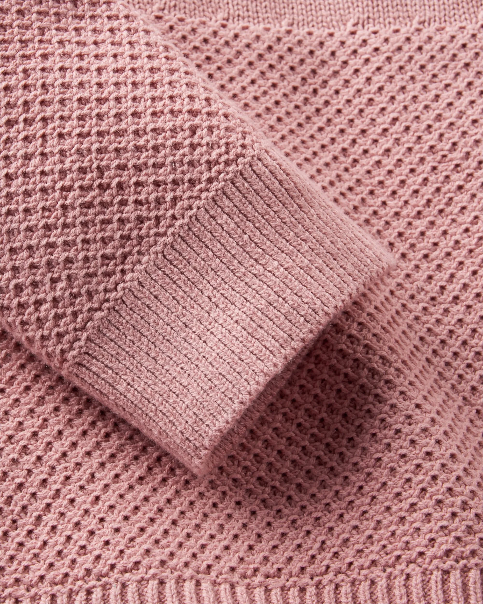 Cove Knitted Jumper - Pink Haze - Image 7