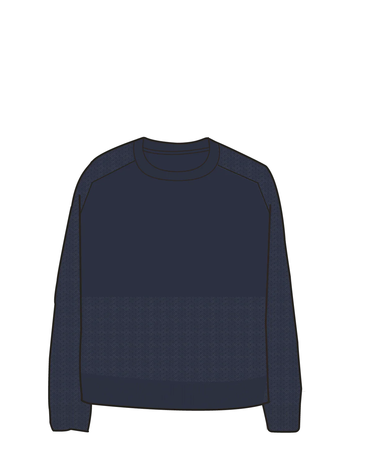 Cove Knitted Jumper - Rich Navy - Image 11