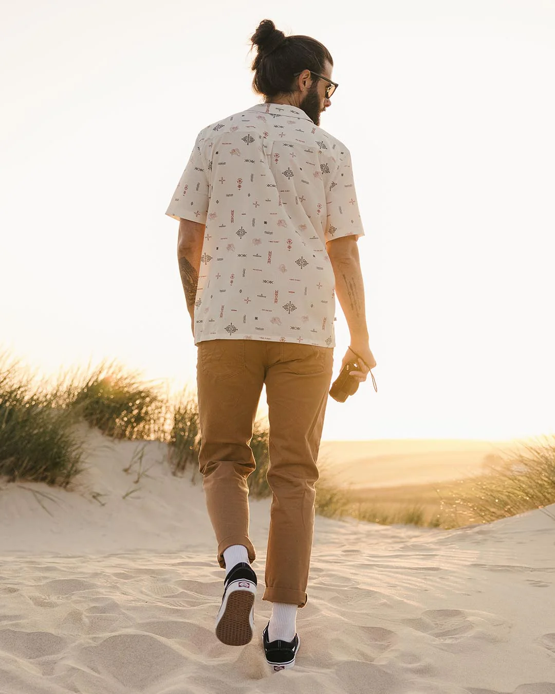 Cove Organic Cotton Short Sleeve Shirt - Birch Made To Roam - Image 7