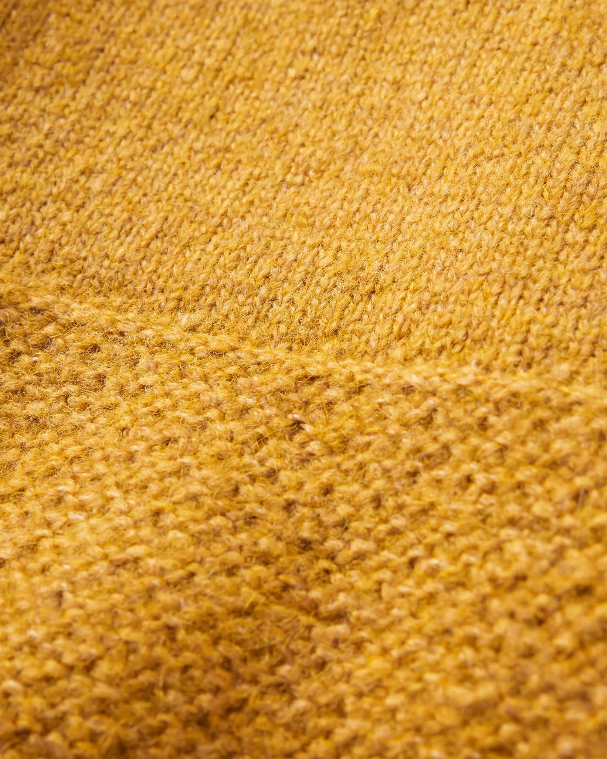 Cove Knitted Jumper - Amber Gold - Image 12