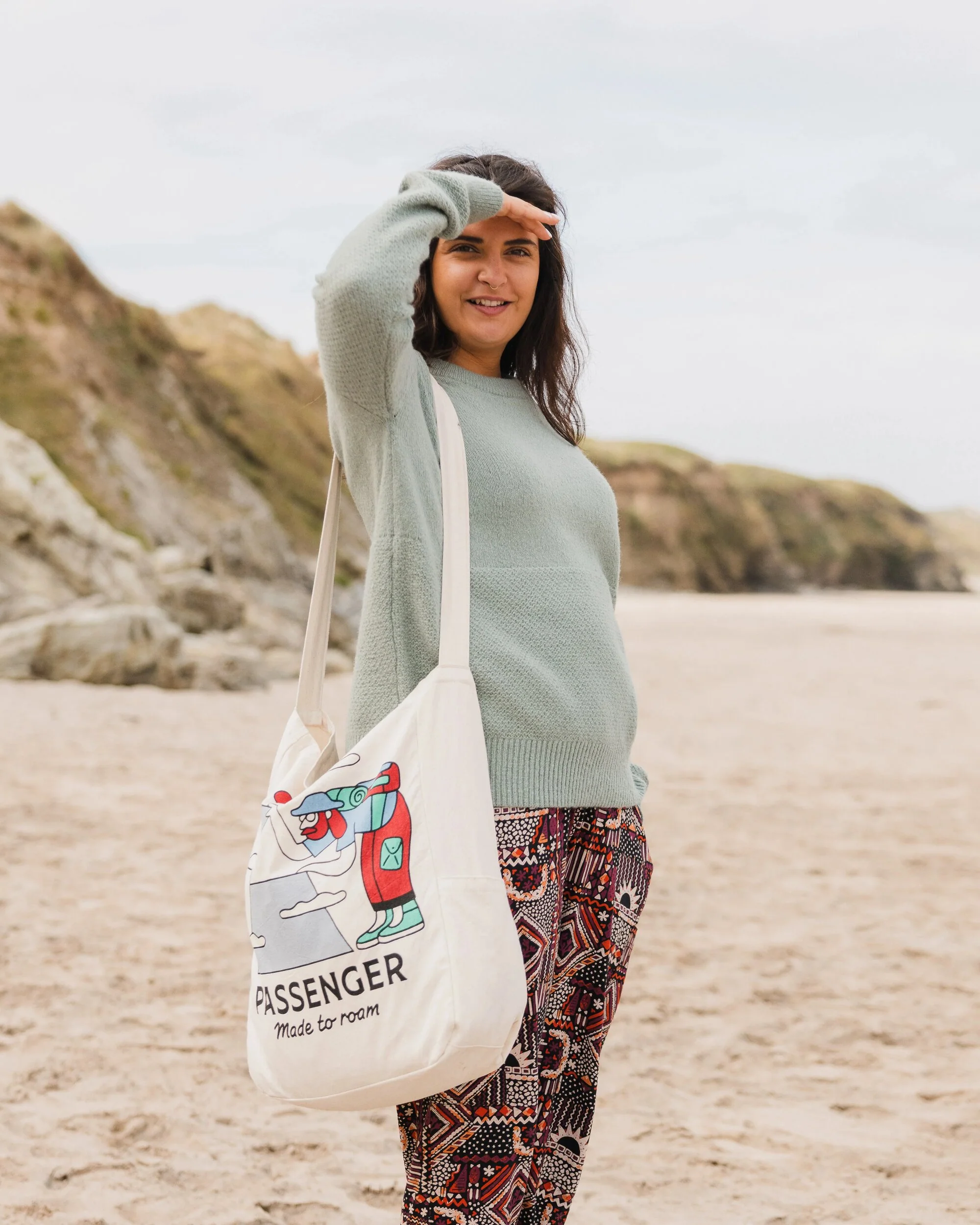 Cove Knitted Jumper - Pistachio - Image 4