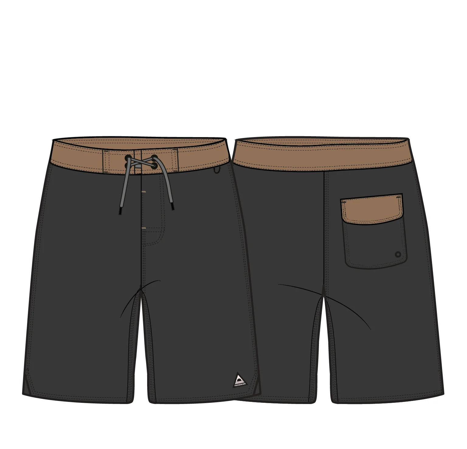 Cruiser NetPlus® 21" Boardshort - Black - Image 13