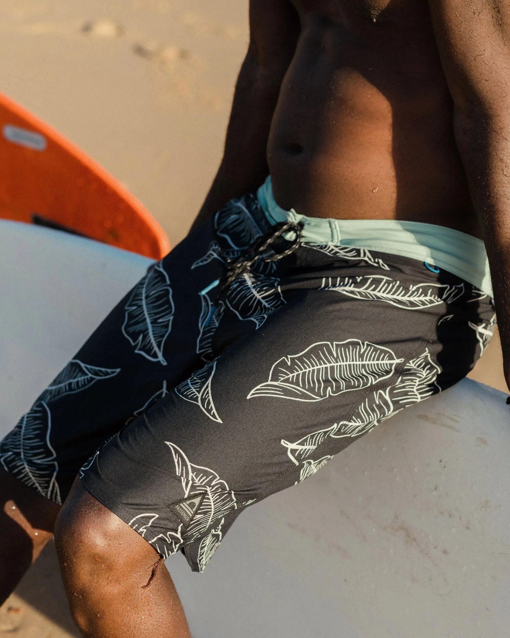 Cruiser Netplus® 21" Boardshort - Palm Faded Black - Image 3