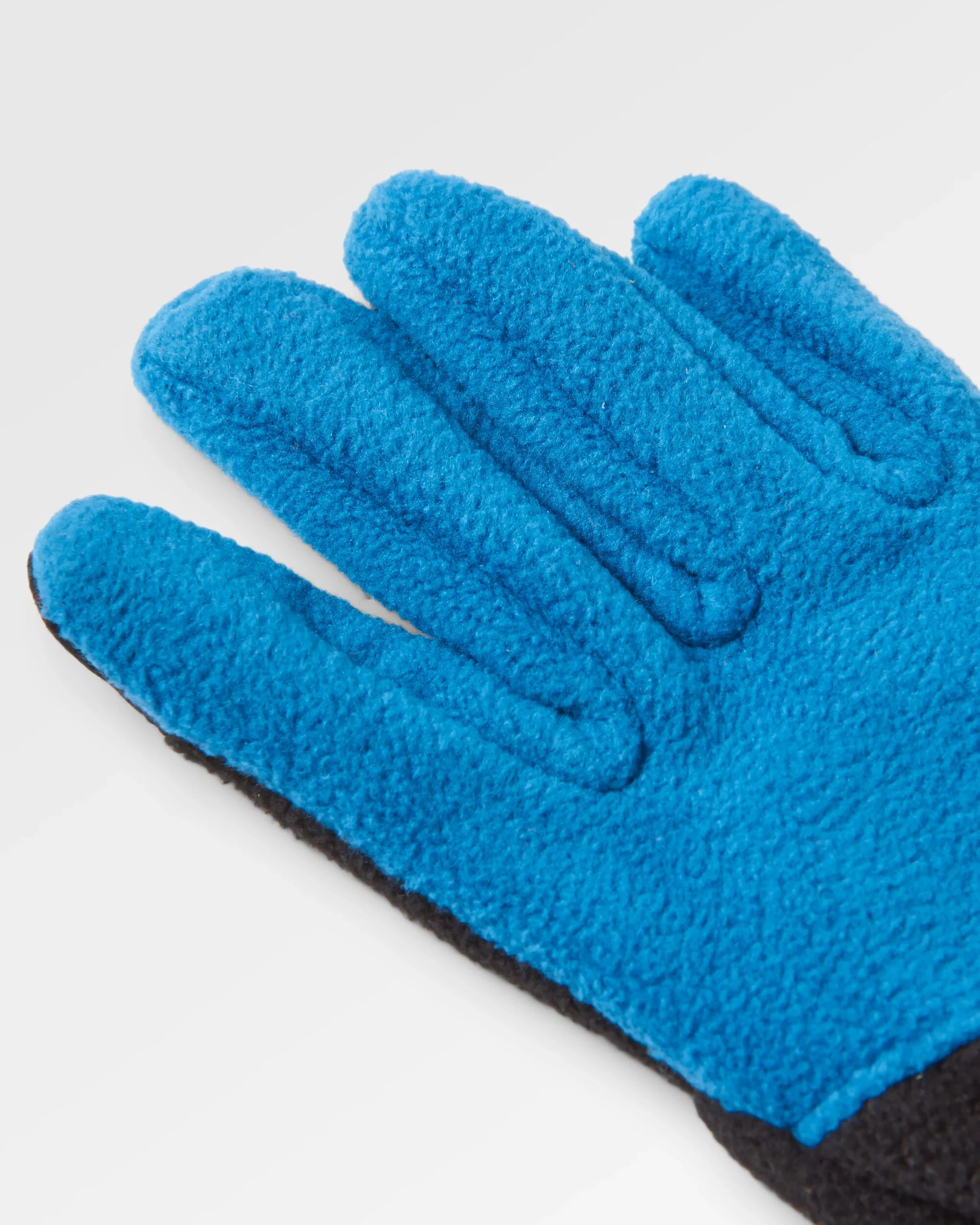 Daytrip Polar Fleece Touch Screen Gloves - Black/Tidal Blue - Image 3