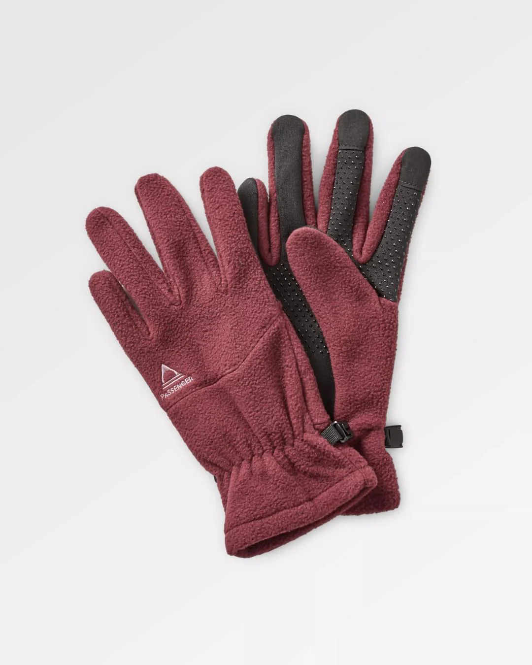 Daytrip Polar Fleece Touch Screen Gloves - Wine