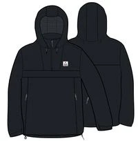 Diablo Waterproof Anorak - Faded Black - Image 13