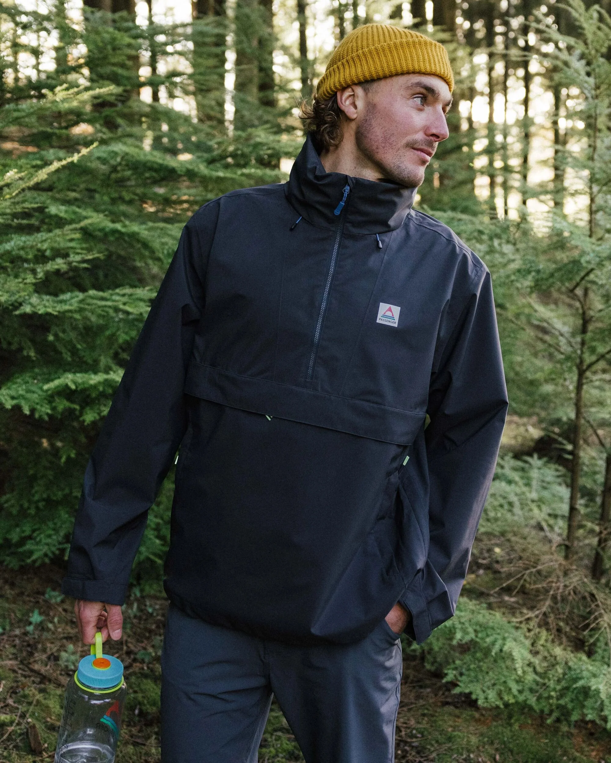 Diablo Waterproof Anorak - Faded Black - Image 5
