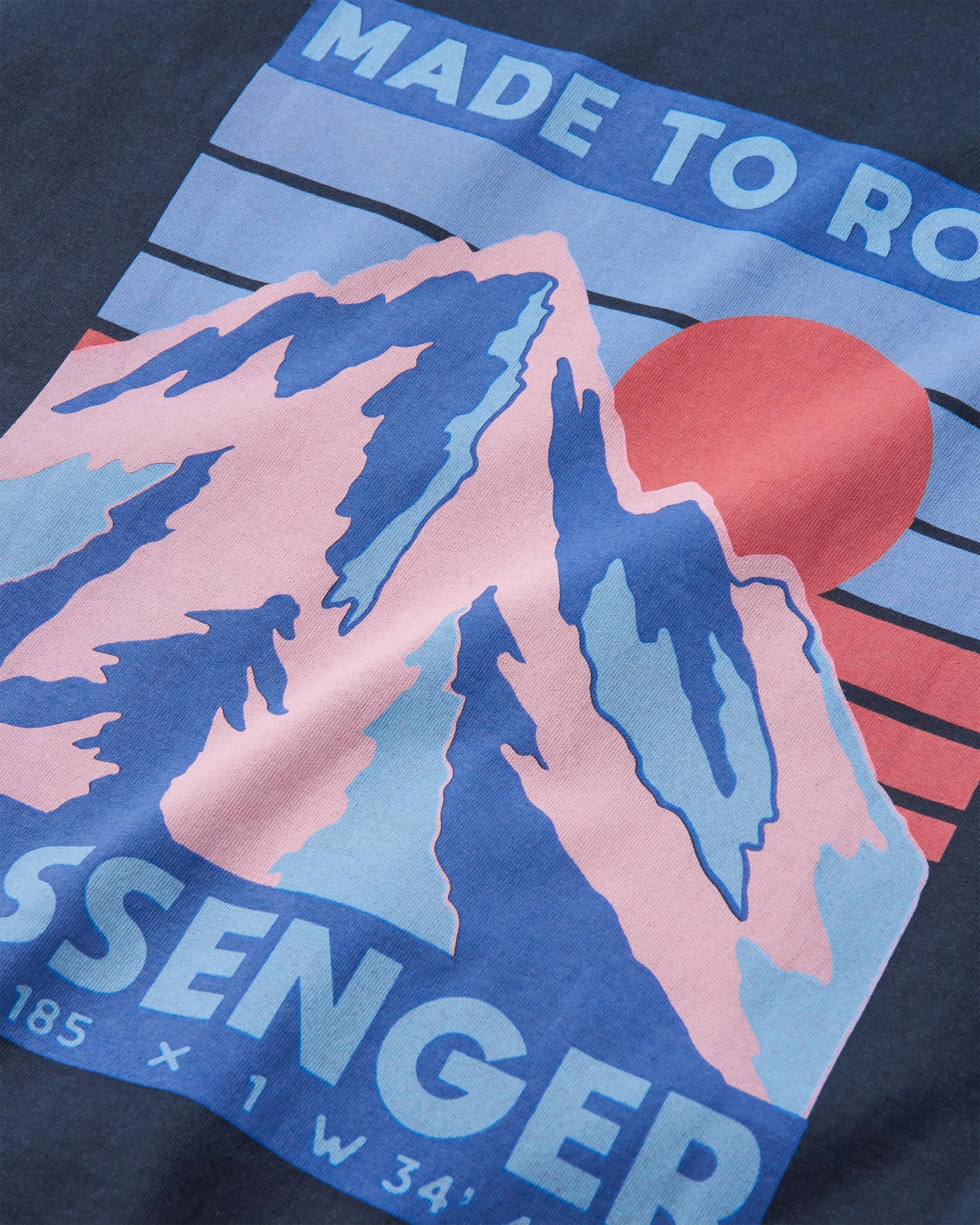 Distance Relaxed Fit T-Shirt - Deep Navy - Image 6