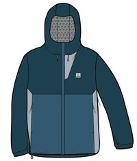 Downpour Waterproof Jacket - Tidal Blue/Blue Steel - Image 14