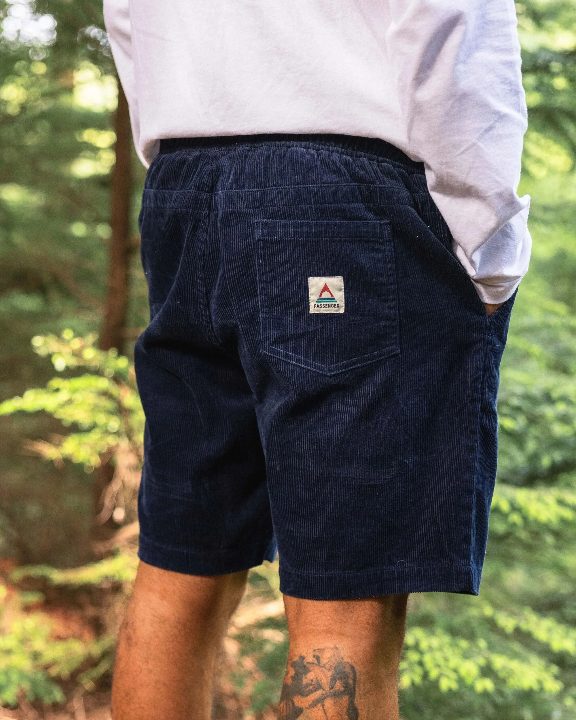 Drifter Cord Short - Rich Navy - Image 3