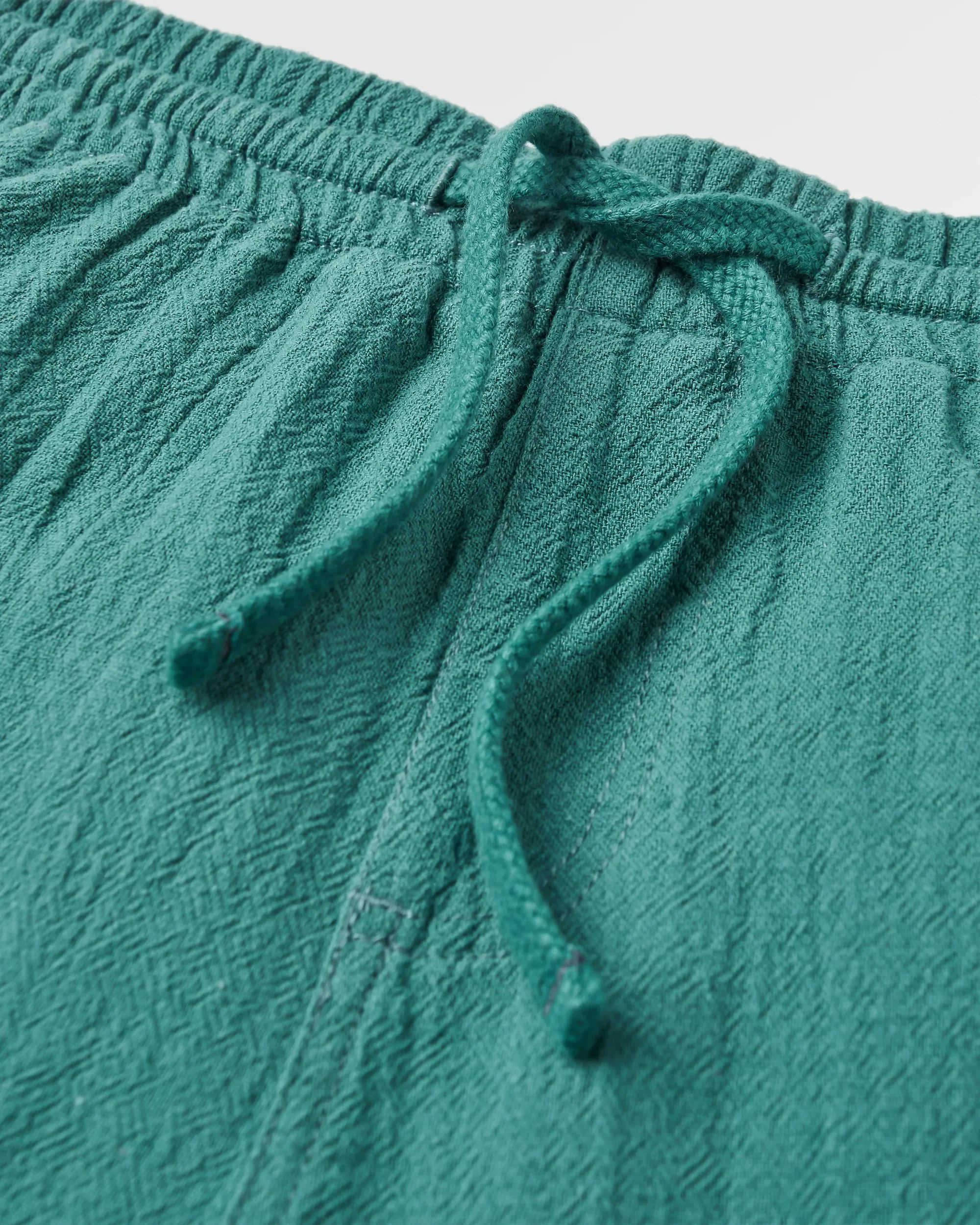 Drifter Cotton Linen Blend Short - Deep Ocean - Image 5