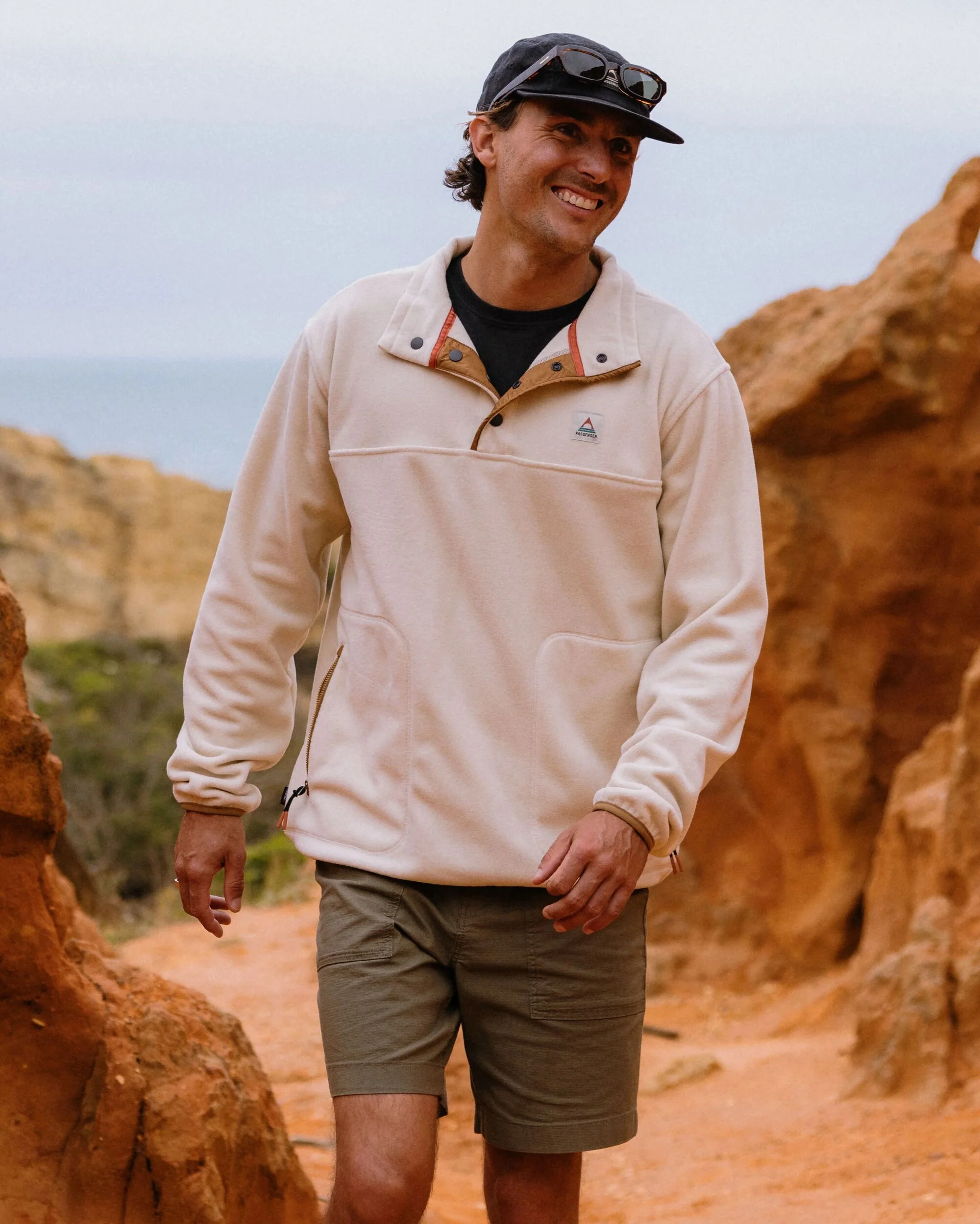 Dusk Polartec® Fleece - Oatmeal