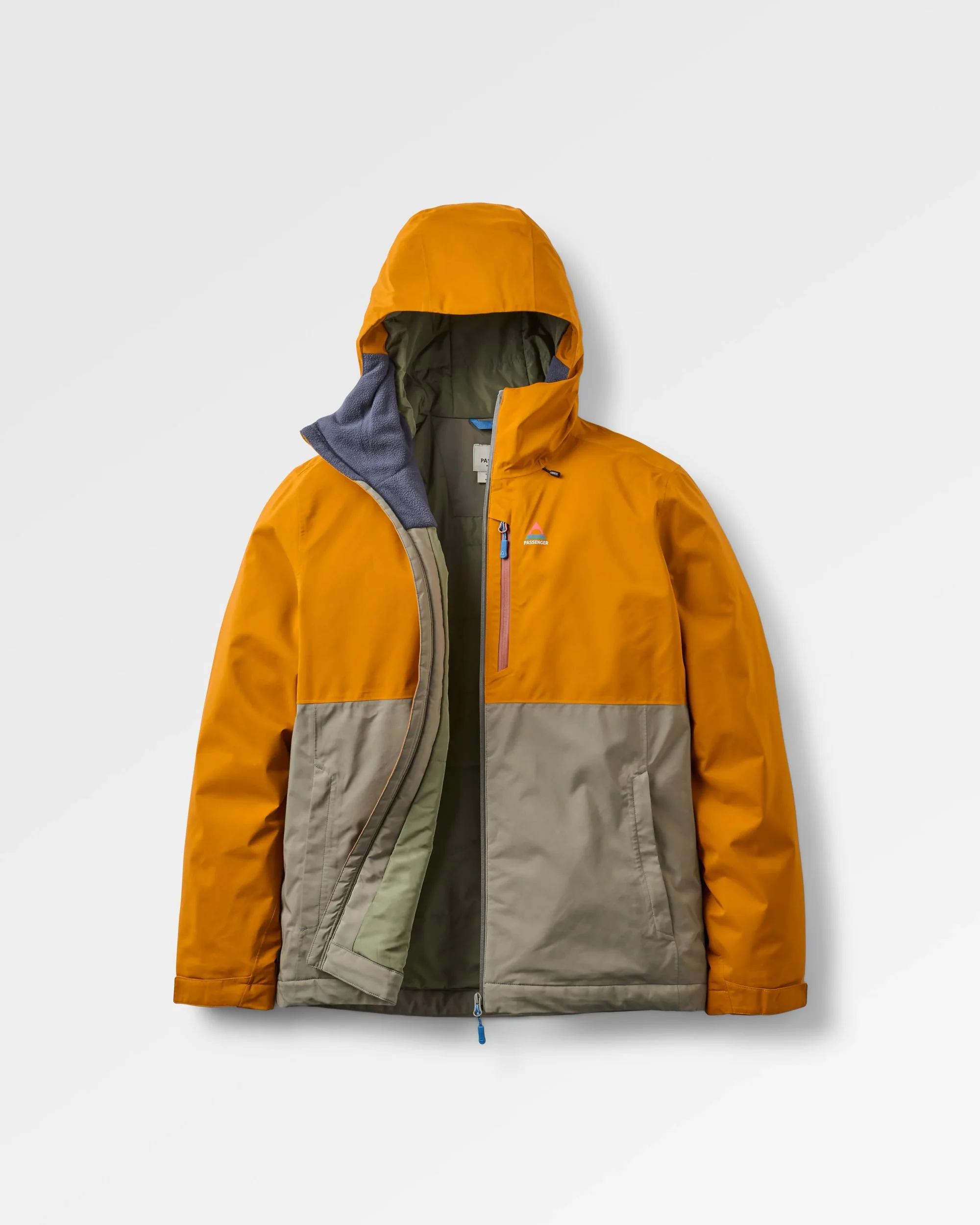 Eclipse Insulated Waterproof Jacket - Retro Orange/Dusty Olive