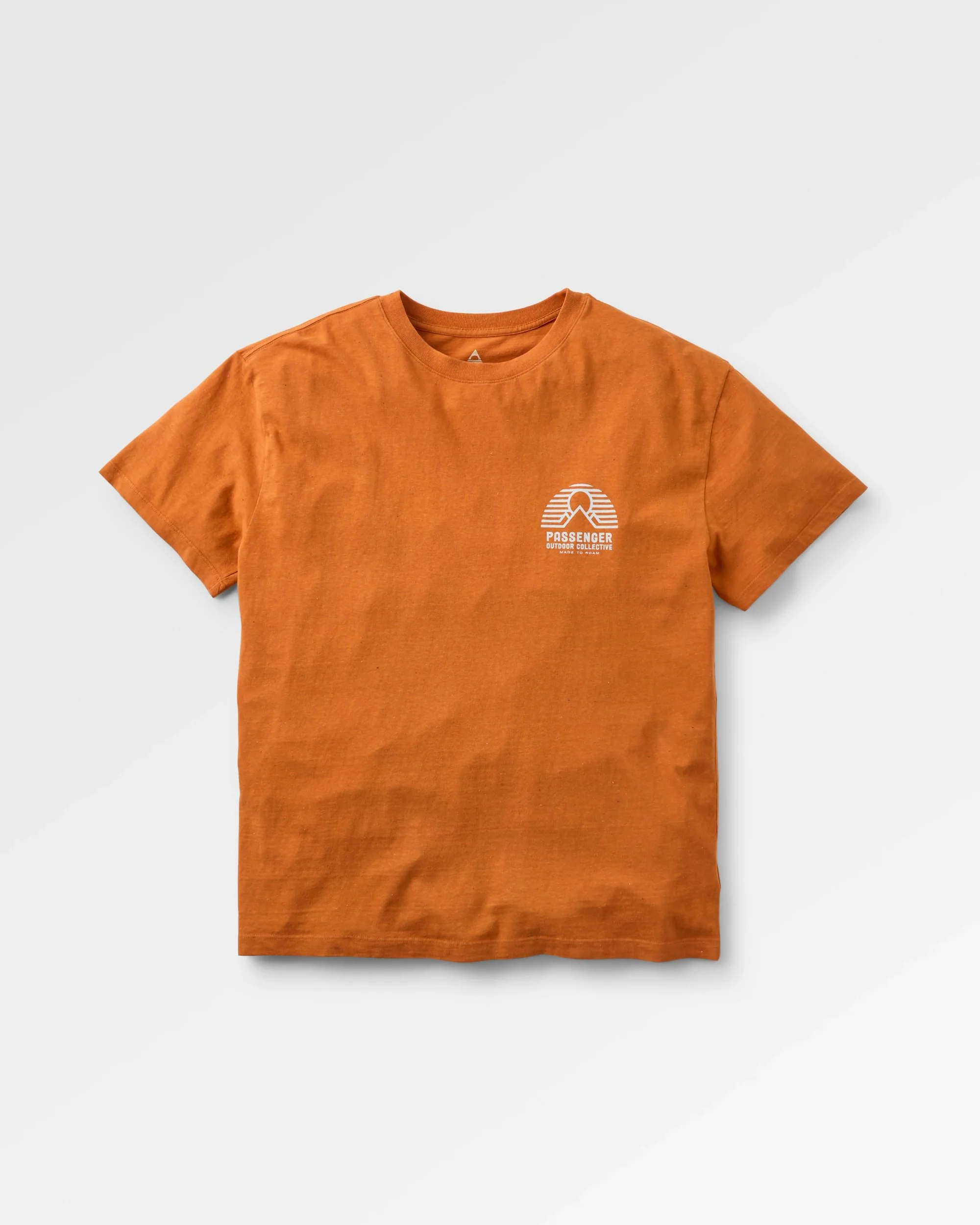 Elbio Relaxed Fit T-Shirt - Sunset Orange Marl