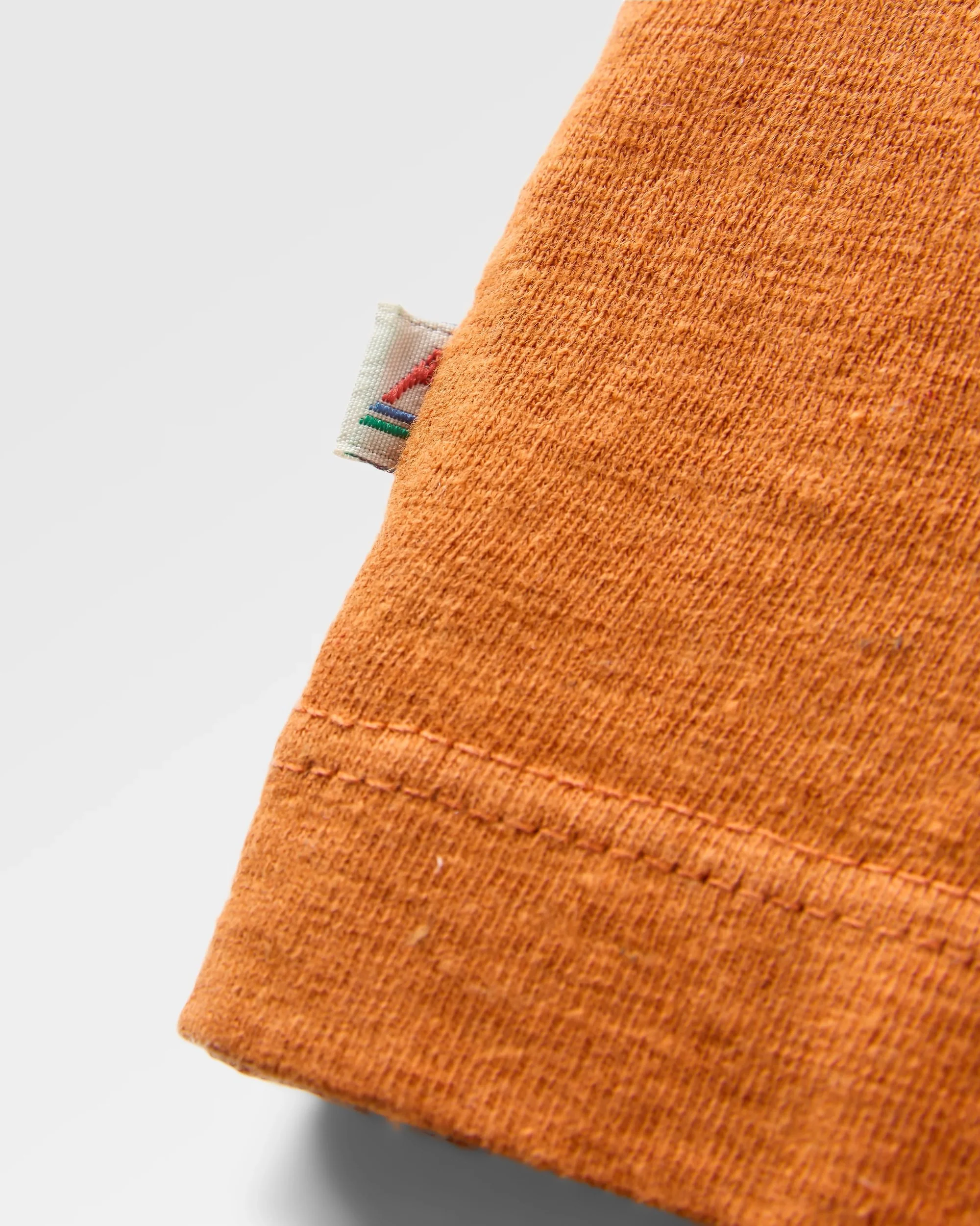 Elbio Relaxed Fit T-Shirt - Sunset Orange Marl - Image 5