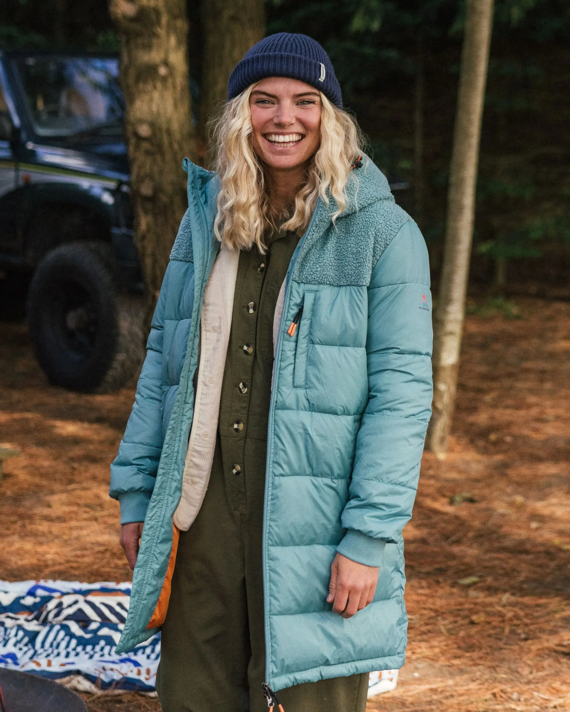 Elowen Hooded Insulated Jacket - Arctic