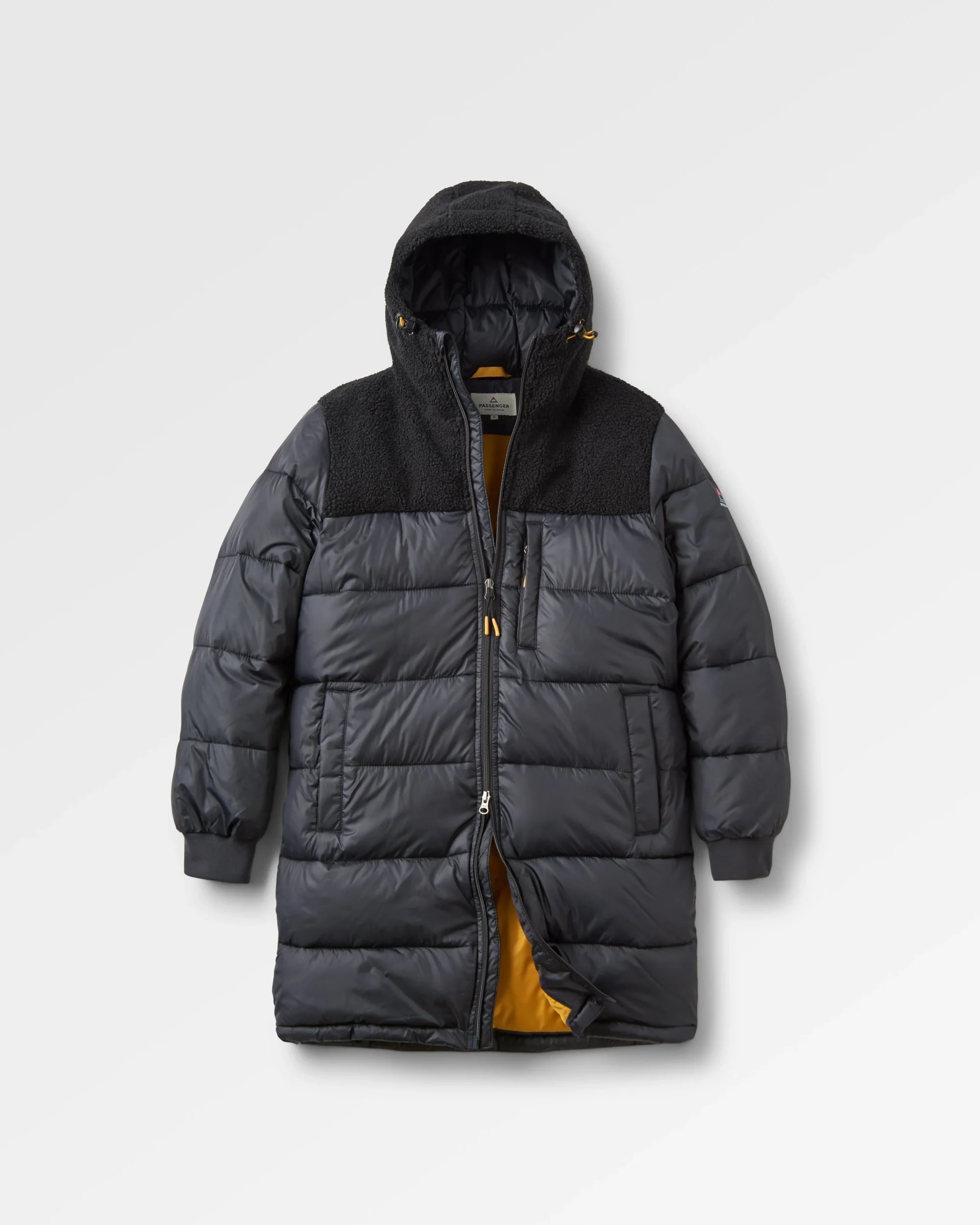 Elowen Hooded Insulated Jacket - Black