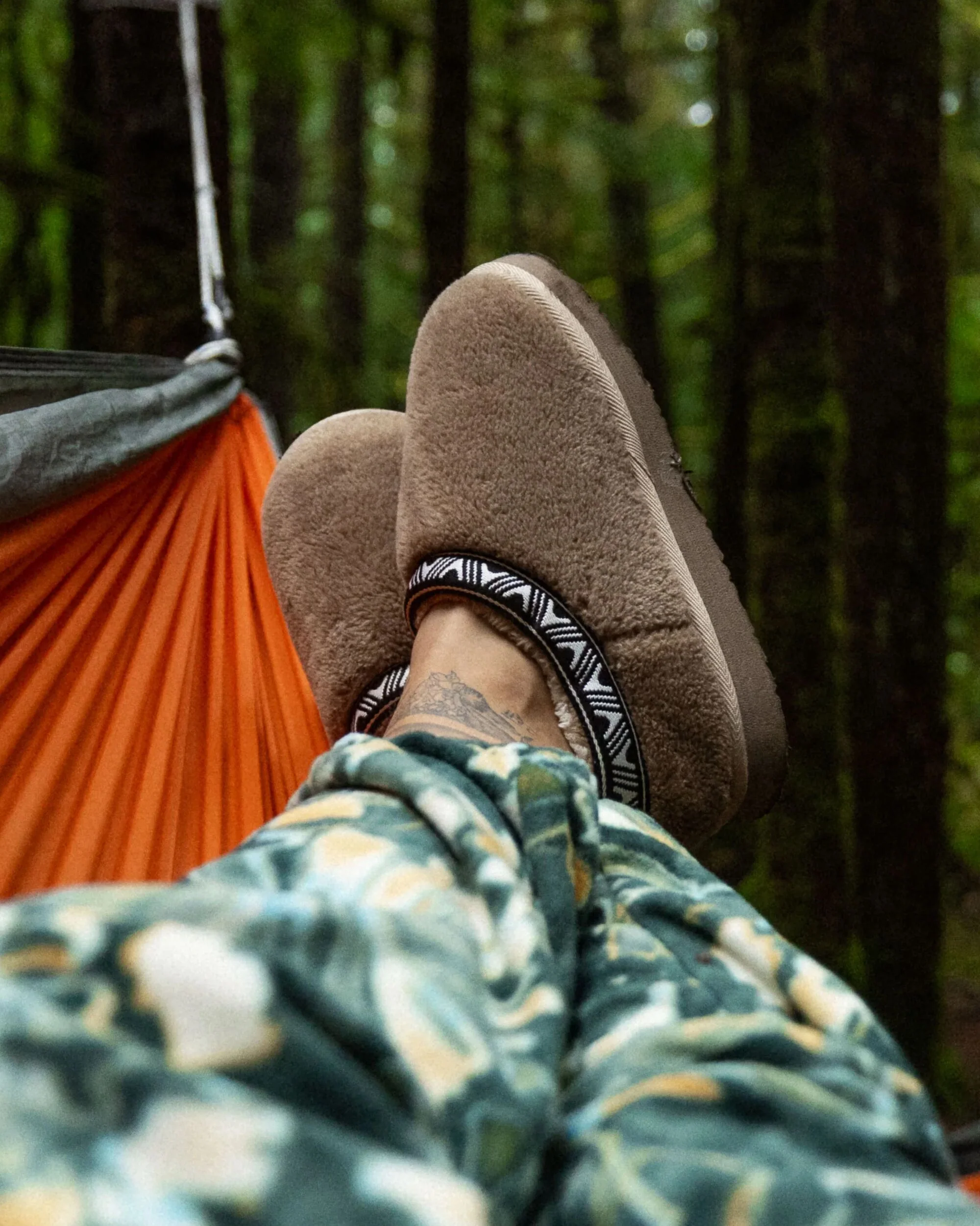 Ember Sherpa Fleece Slipper - Biscuit - Image 2