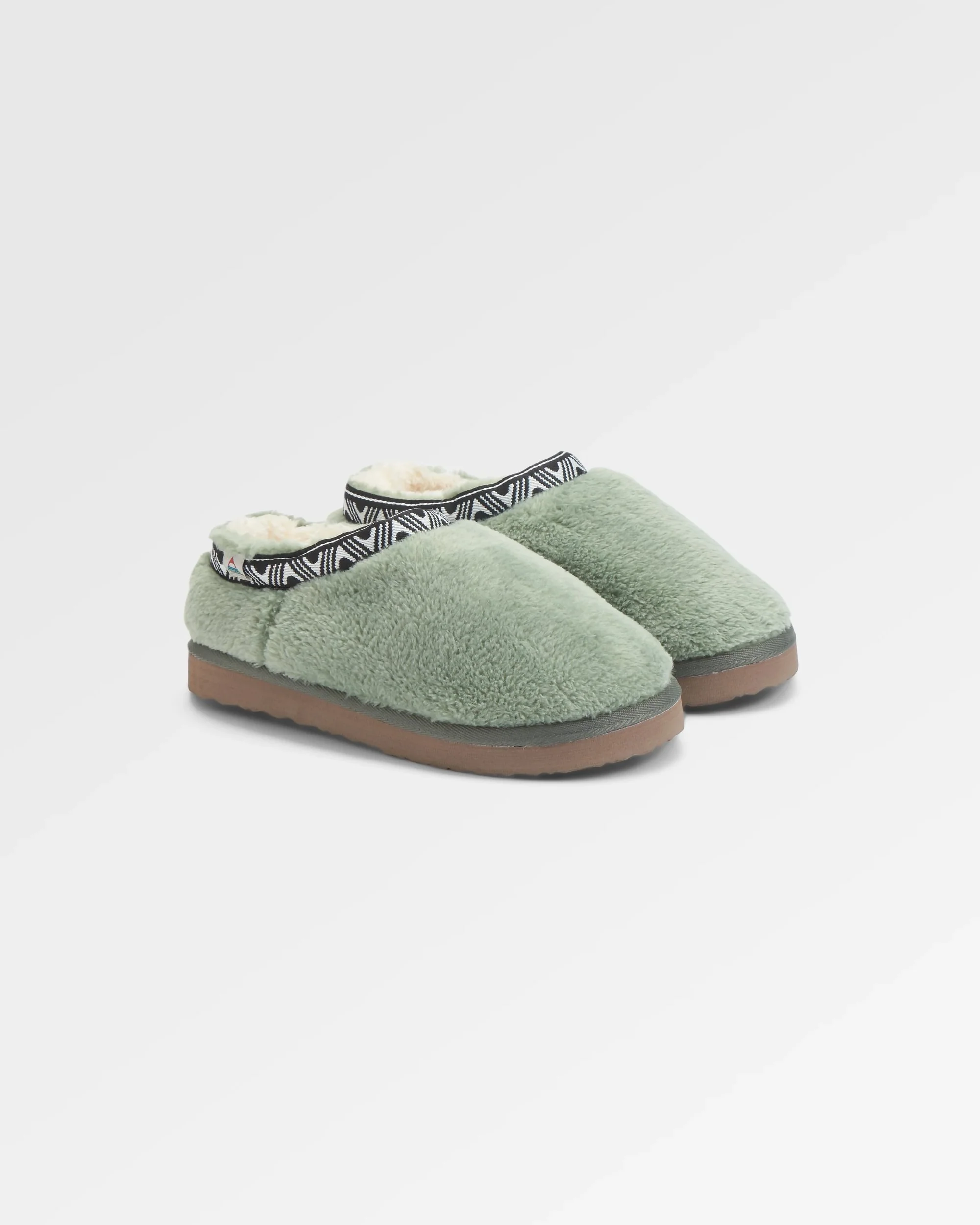 Ember Sherpa Fleece Slipper - Pistachio