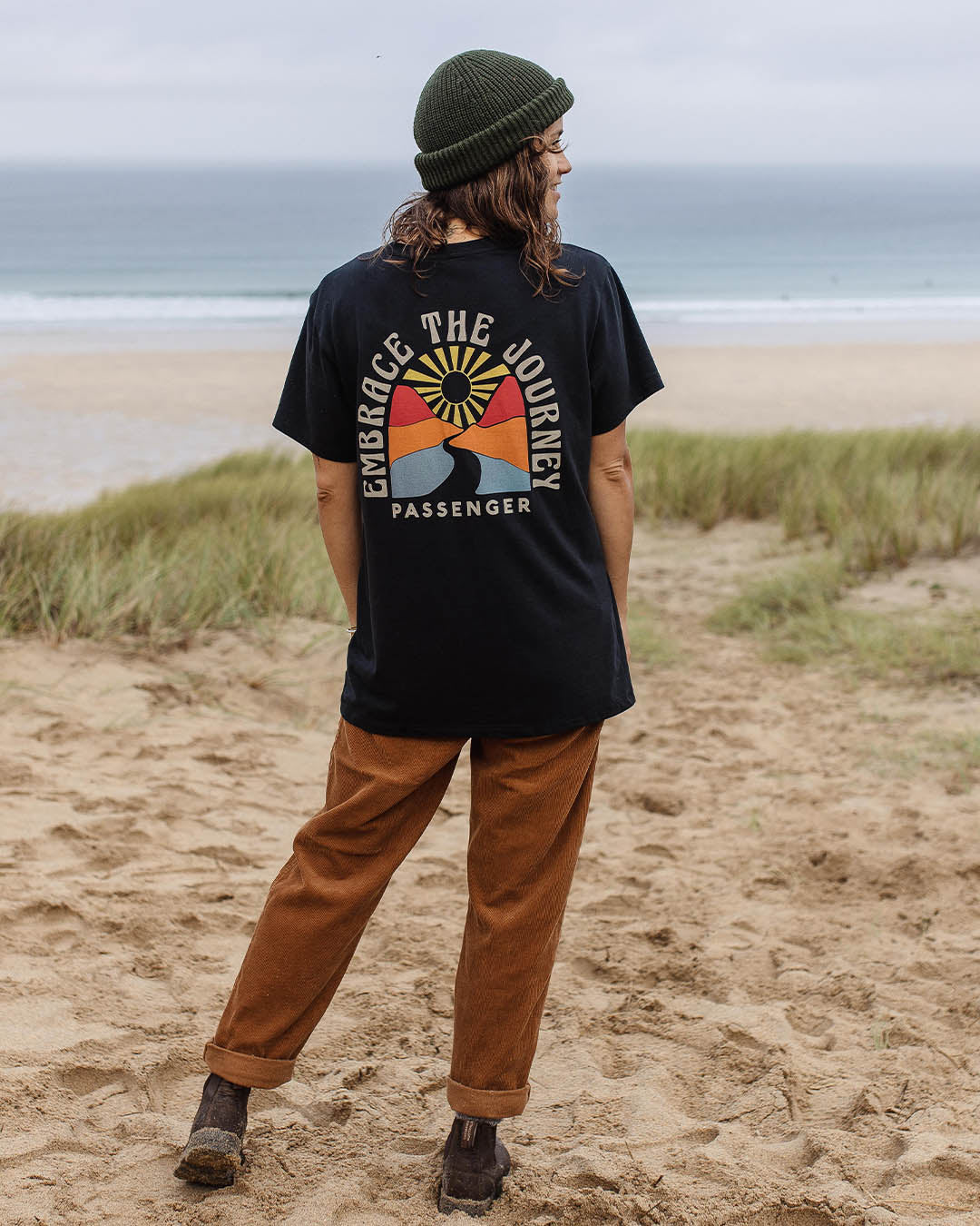Embrace The Journey T-Shirt - Black