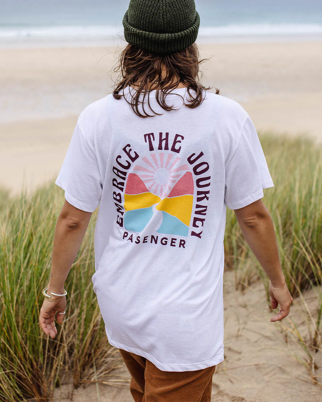 Embrace The Journey T-Shirt - White