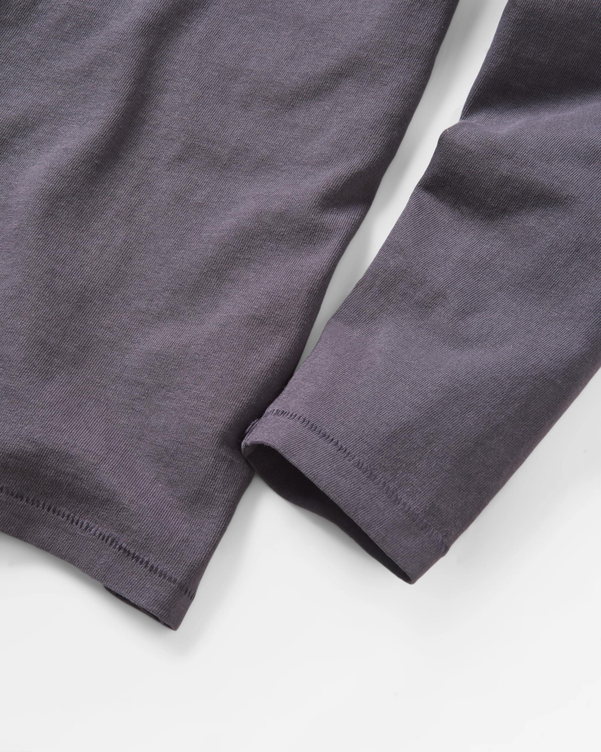 Escapism LS T-Shirt - Faded Black - Image 6