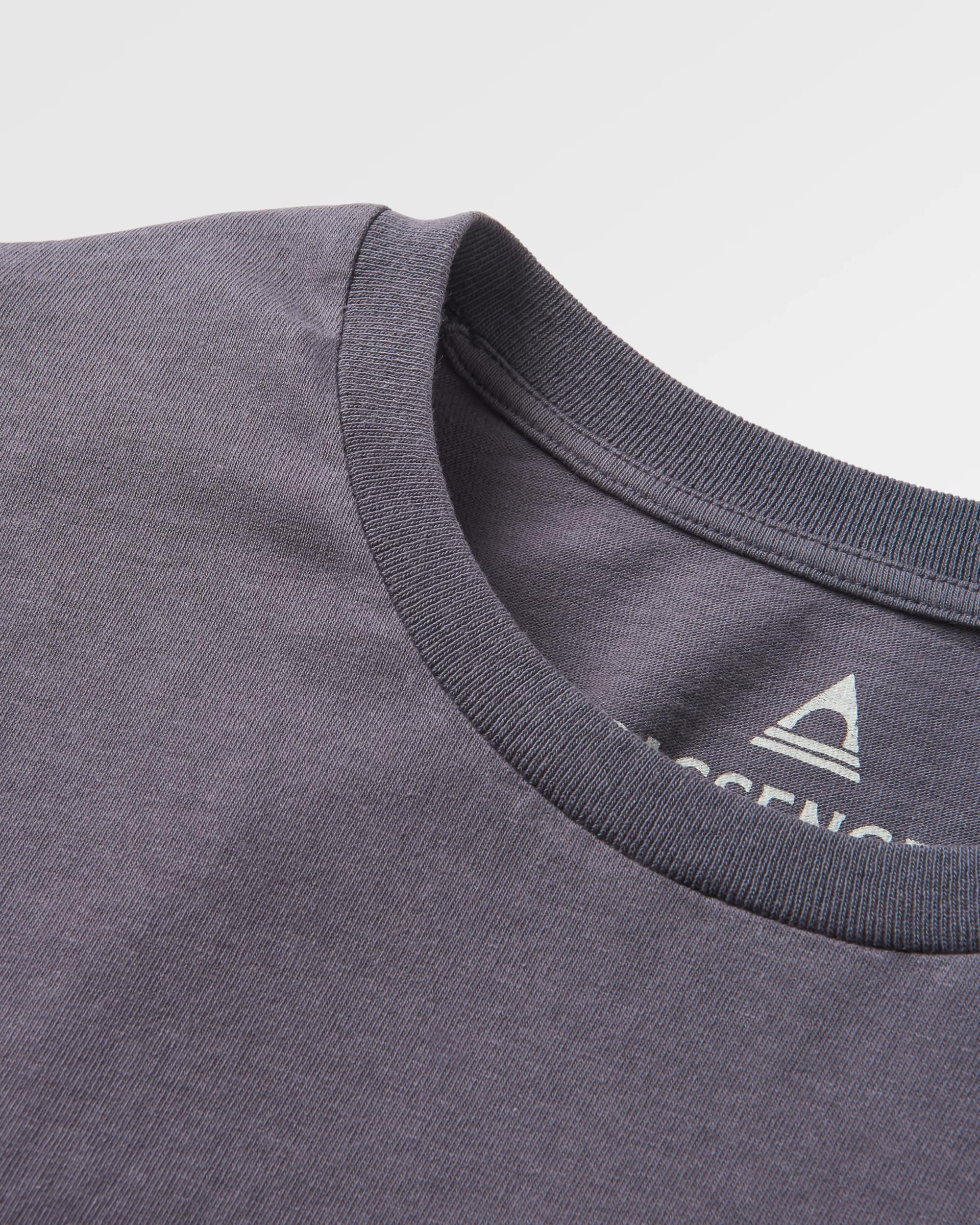 Escapism LS T-Shirt - Faded Black - Image 7