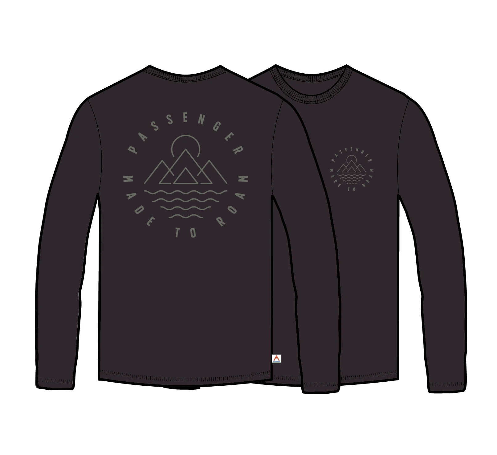 Escapism LS T-Shirt - Espresso - Image 8