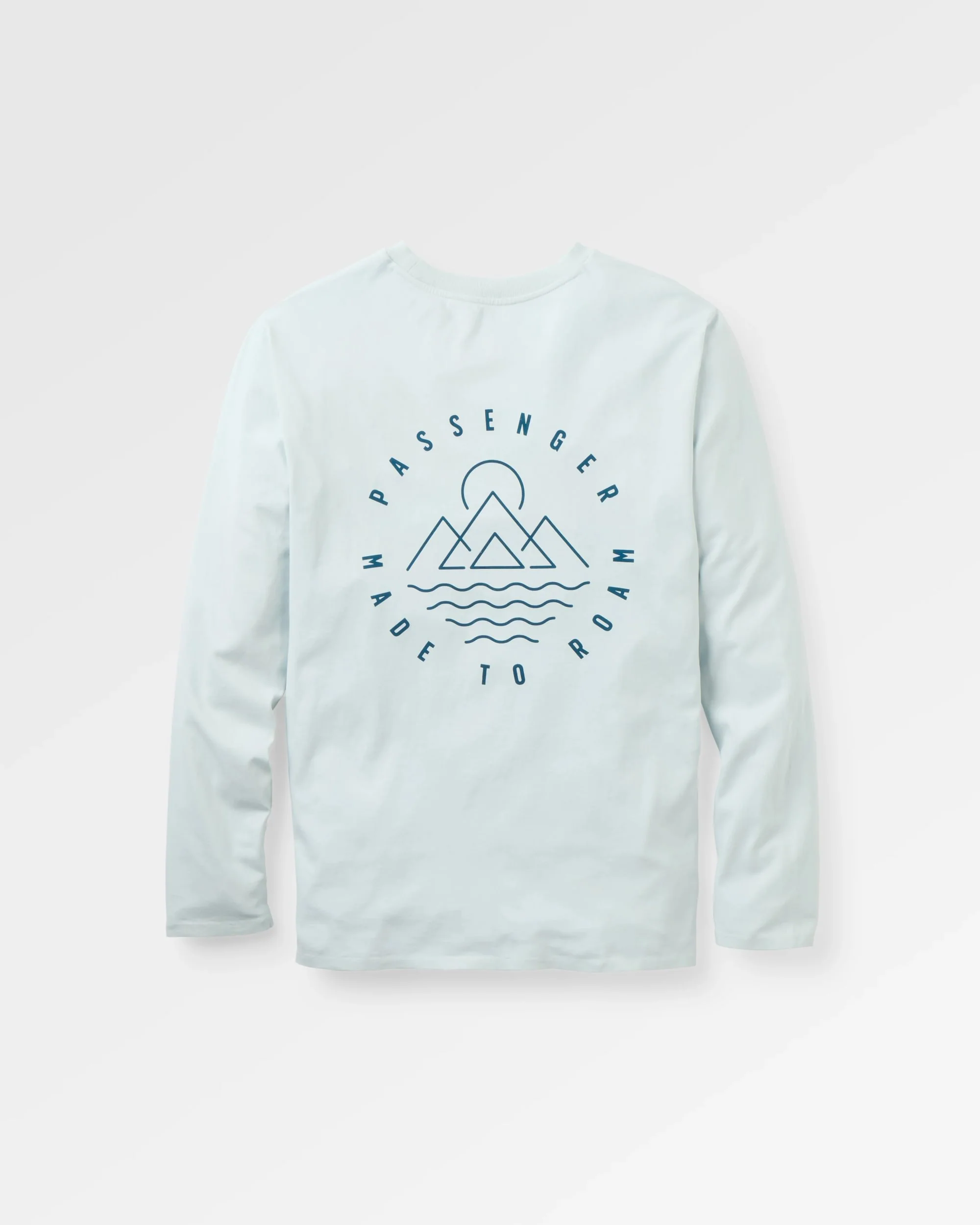 Escapism LS T-Shirt - Grey Blue - Image 2