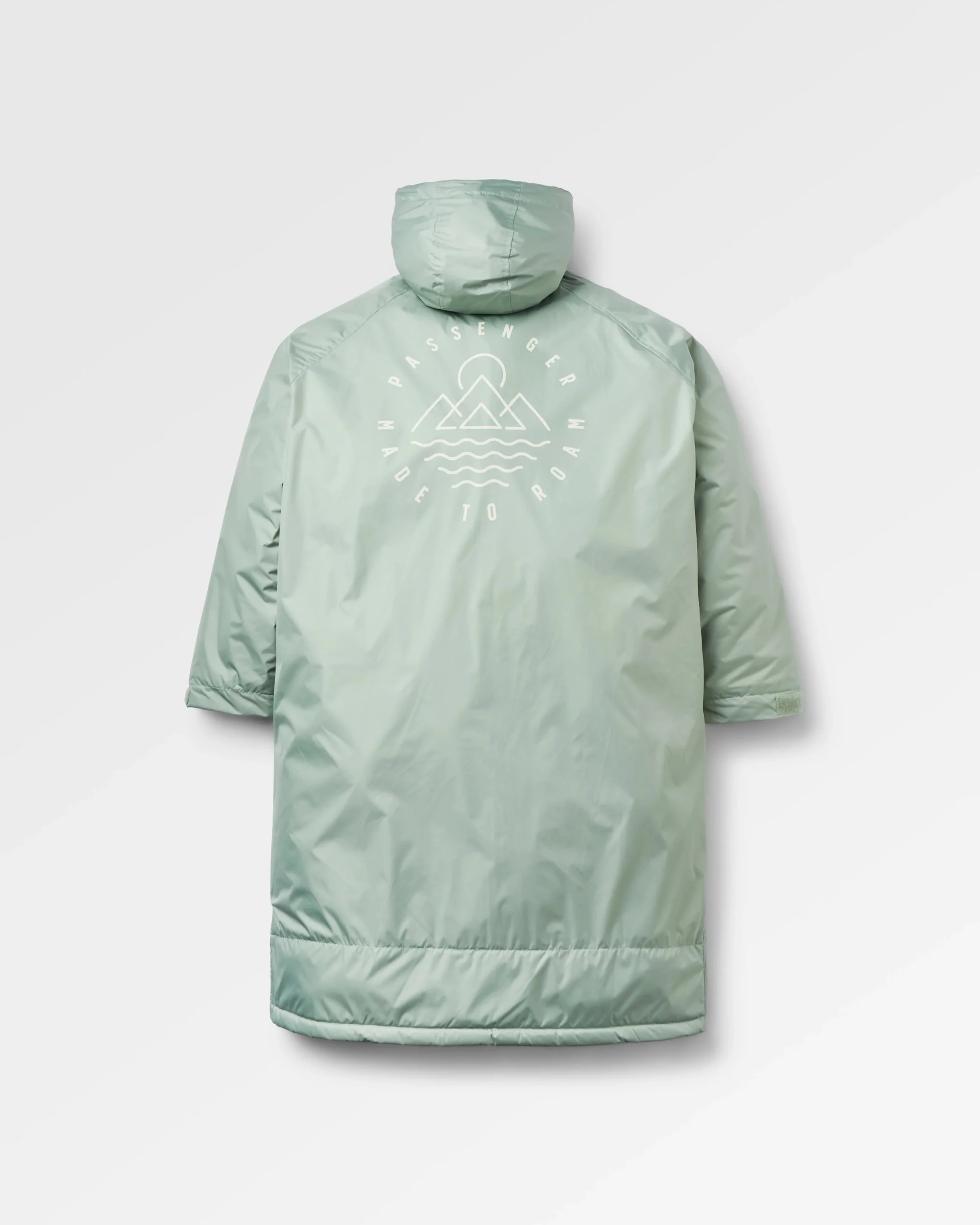 Escapism Sherpa Lined Changing Robe - Pistachio - Image 6