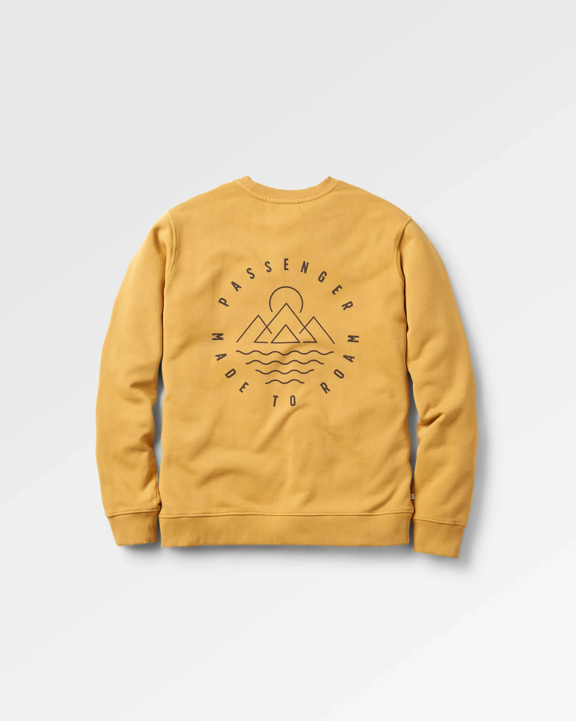 Escapism Regular Fit Sweatshirt - Mustard Gold - Image 2