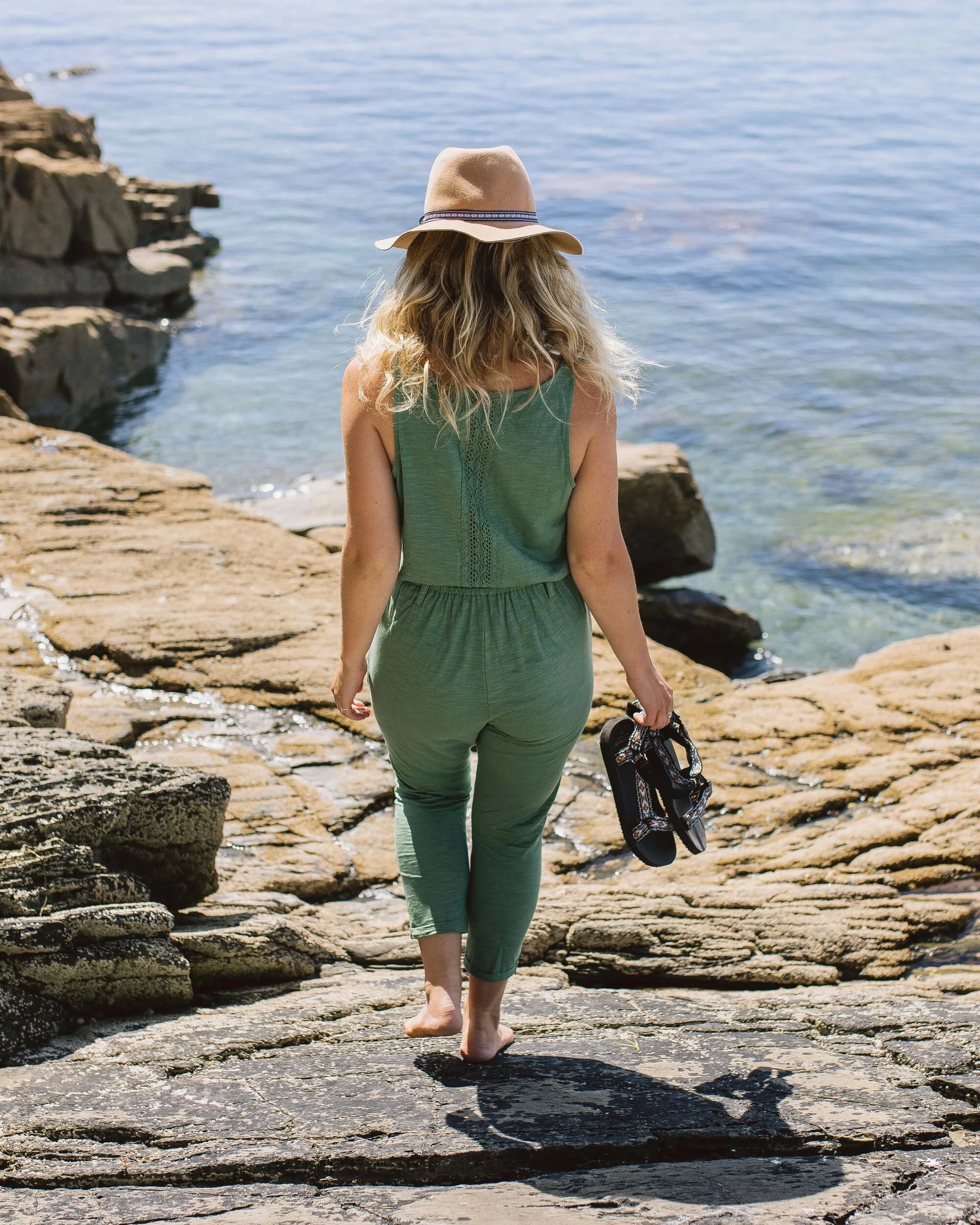Eva Jumpsuit - Dark Ivy