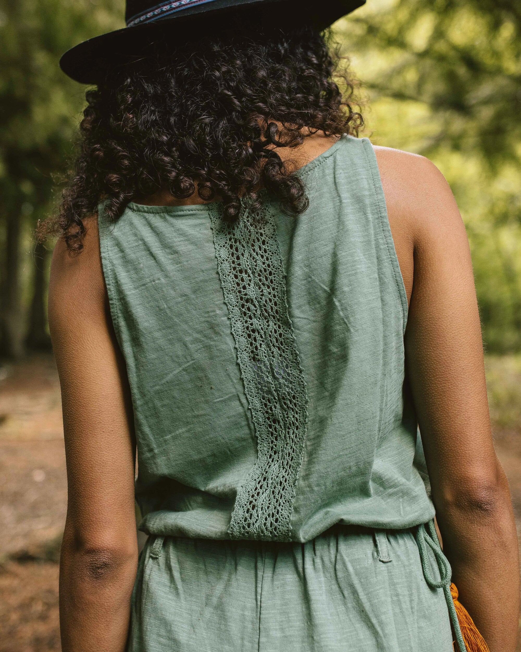 Eva Jumpsuit - Dark Ivy - Image 5