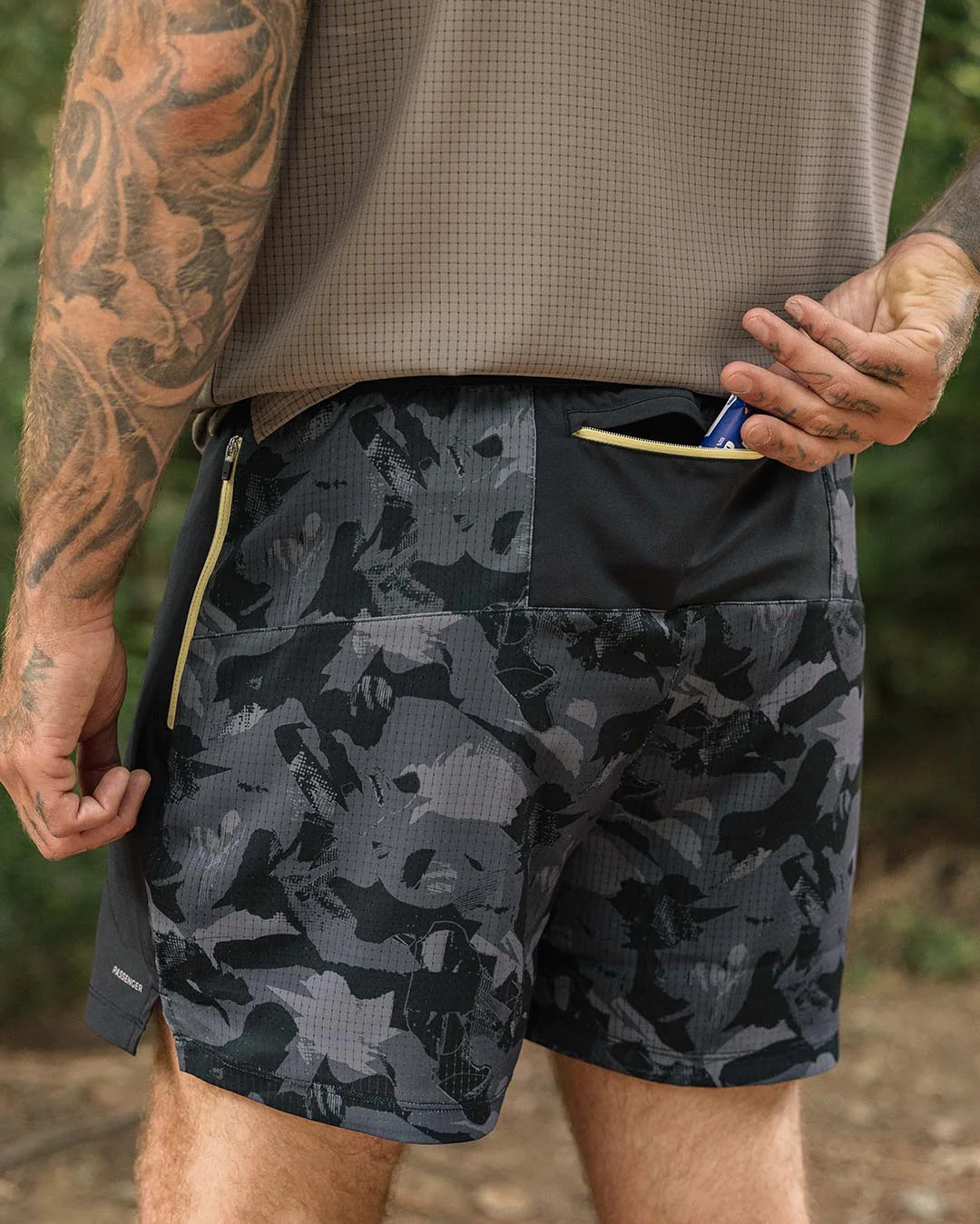 Exploration Trail Shorts - Black - Image 3