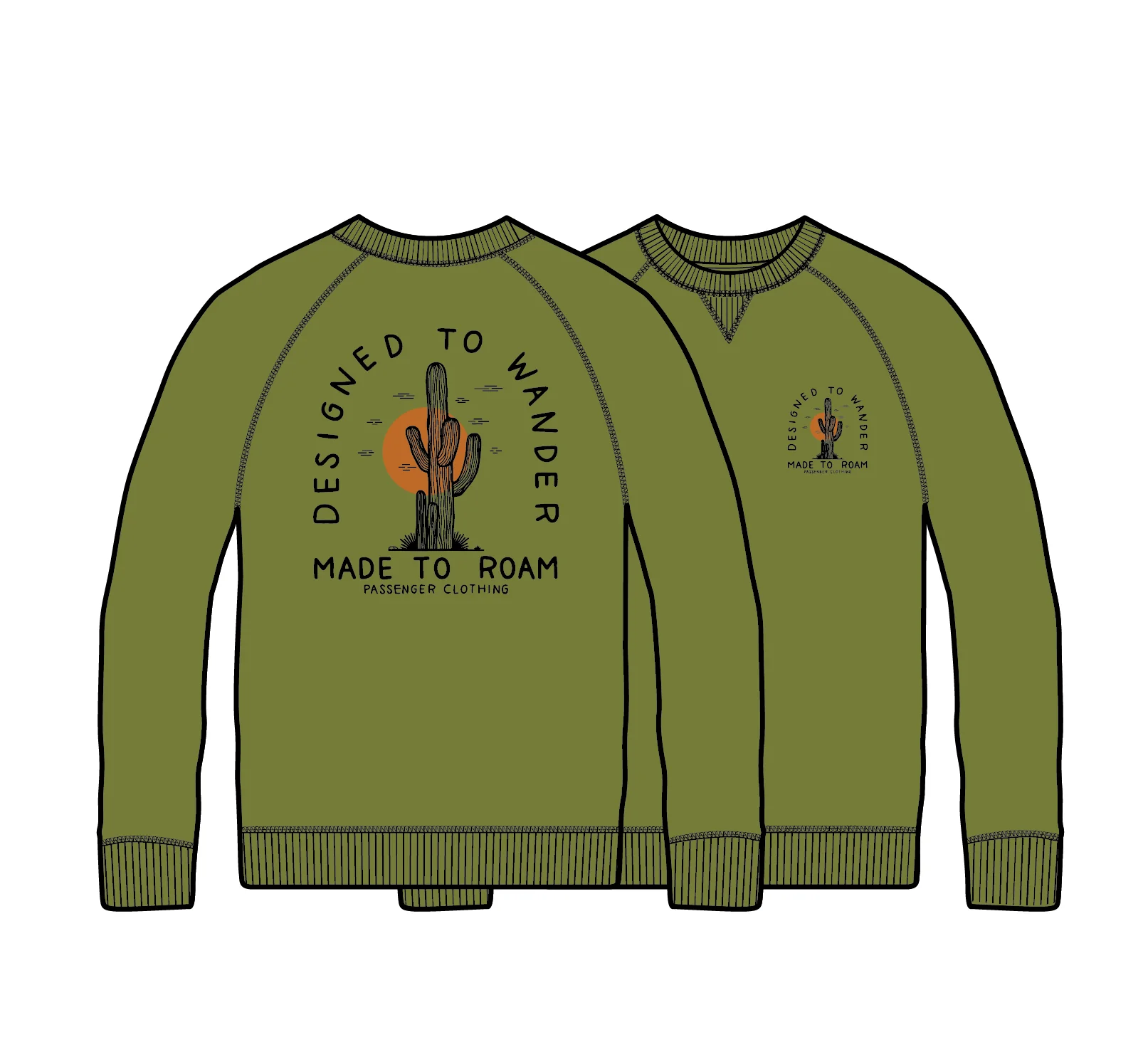 Explore Sweatshirt - Tea Green - Image 7