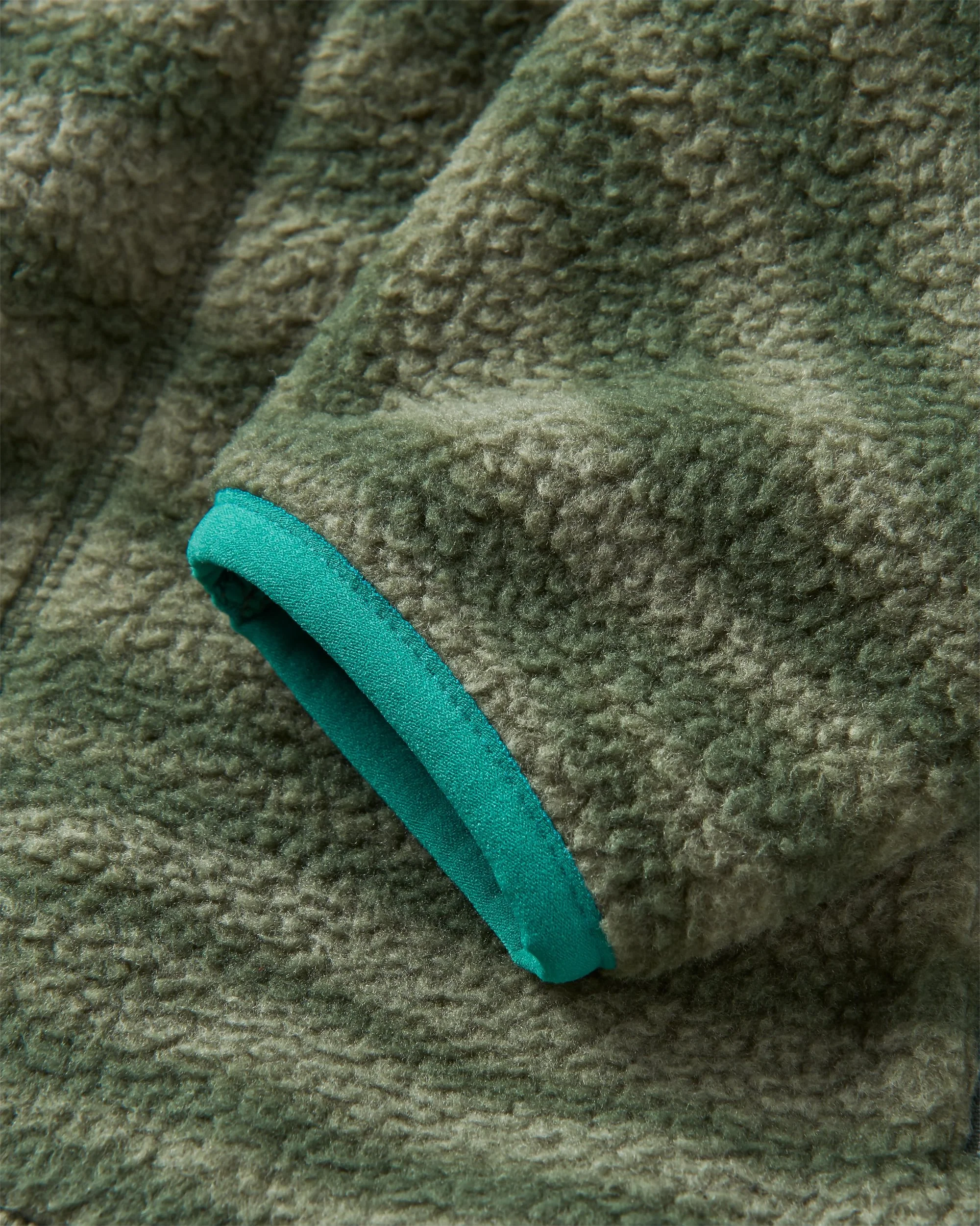 Fairbanks Full Zip Sherpa Fleece - Strata Fir Tree - Image 9