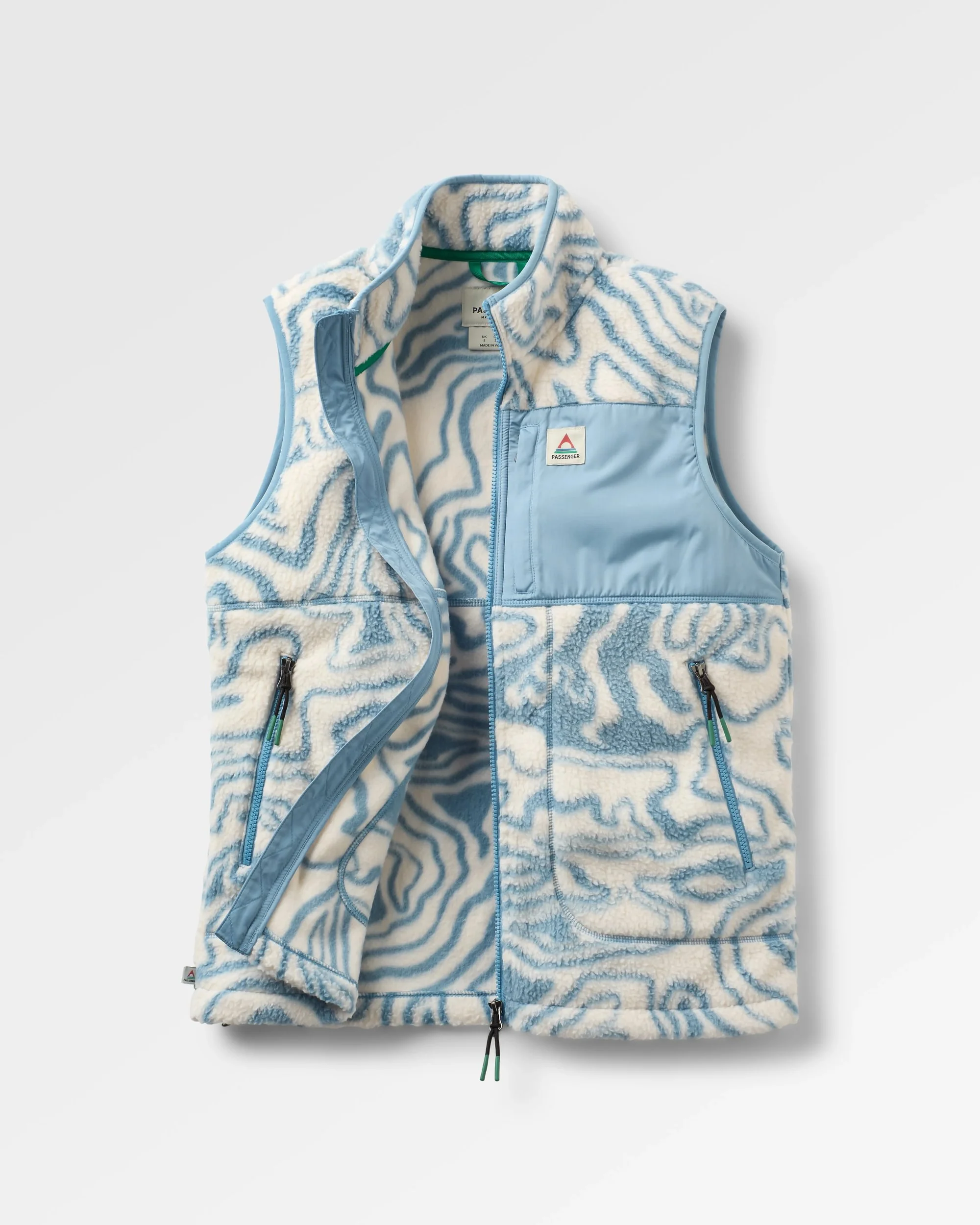 Fairbanks Sherpa Gilet - Strata Swirl Birch - Image 2