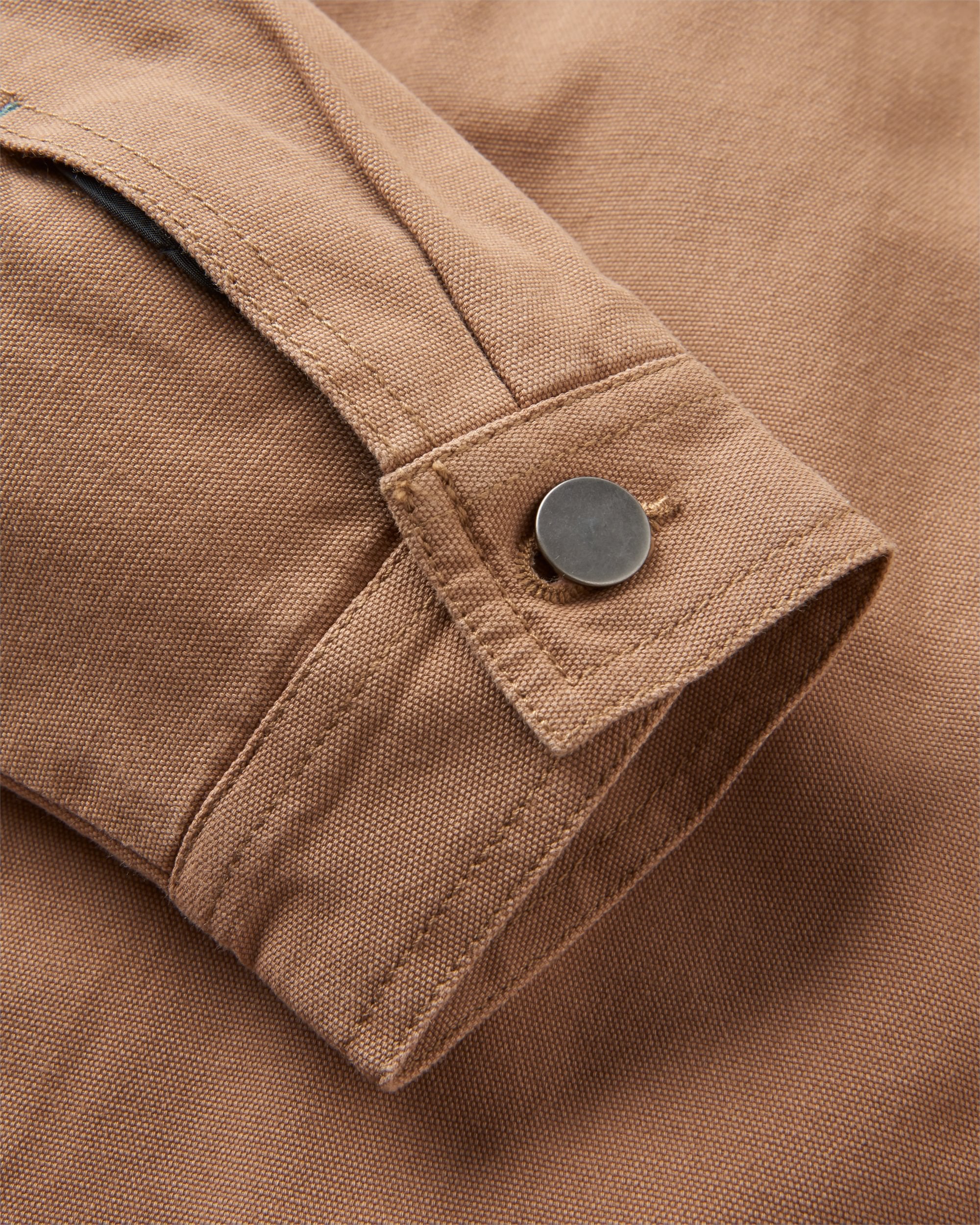 Falcon Organic Cotton Jacket - Toffee - Image 10