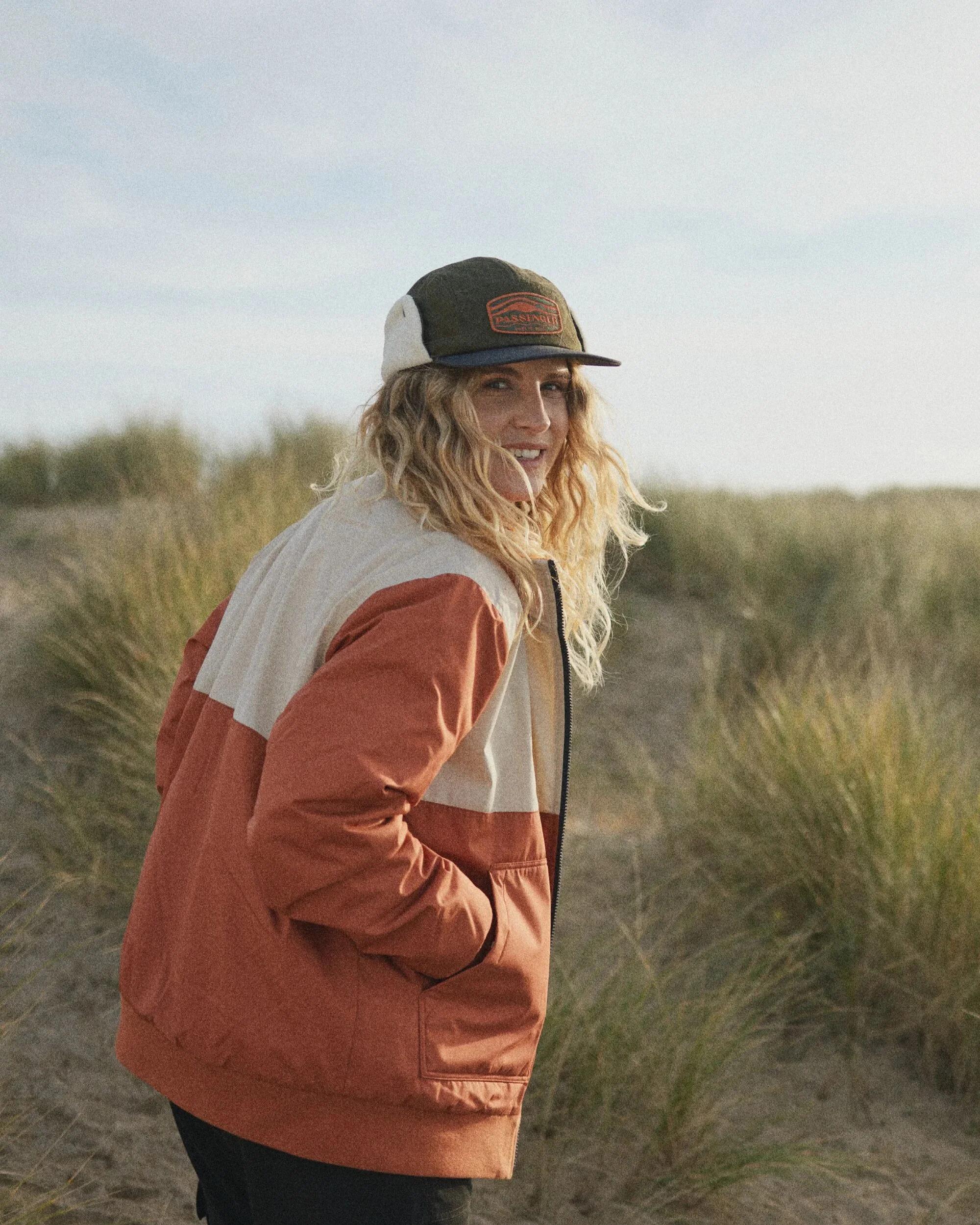 Finn Polar Fleece Lined Jacket - Baked Clay - Image 3