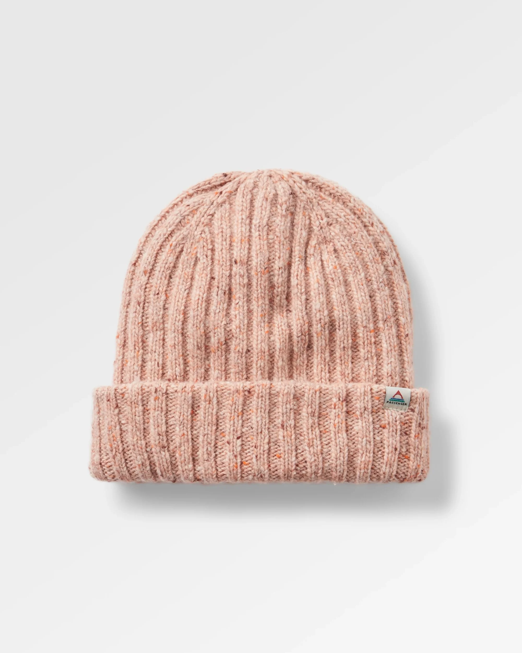 Fisherman Merino Wool Beanie - Blush