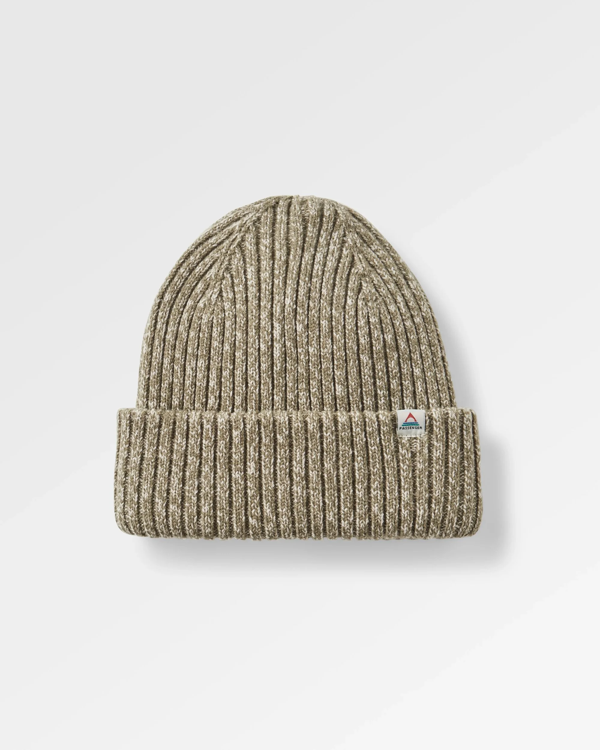 Fisherman Marl Beanie - Khaki