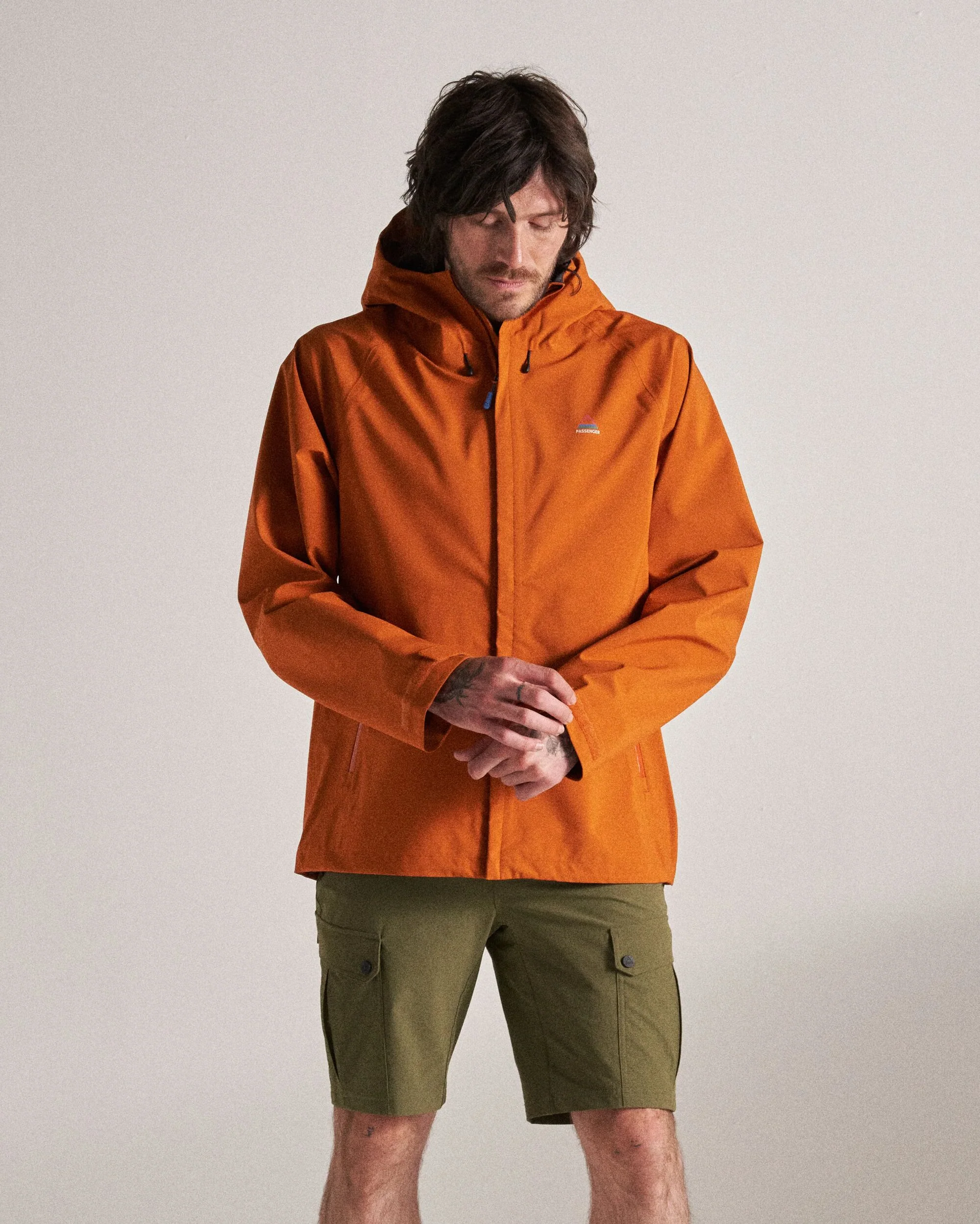 Five Season Waterproof Jacket - Sunset Orange - Image 3