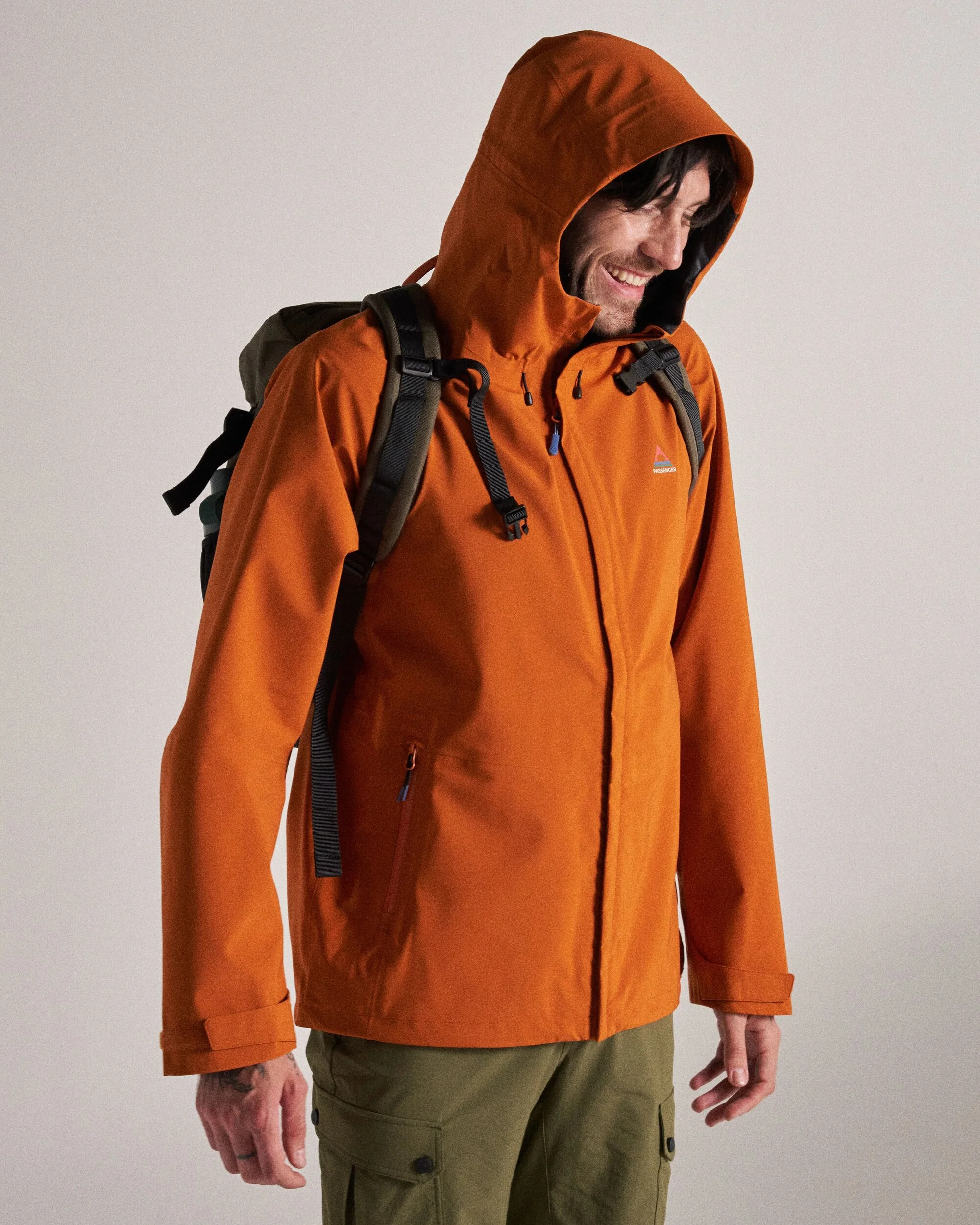 Five Season Waterproof Jacket - Sunset Orange - Image 7