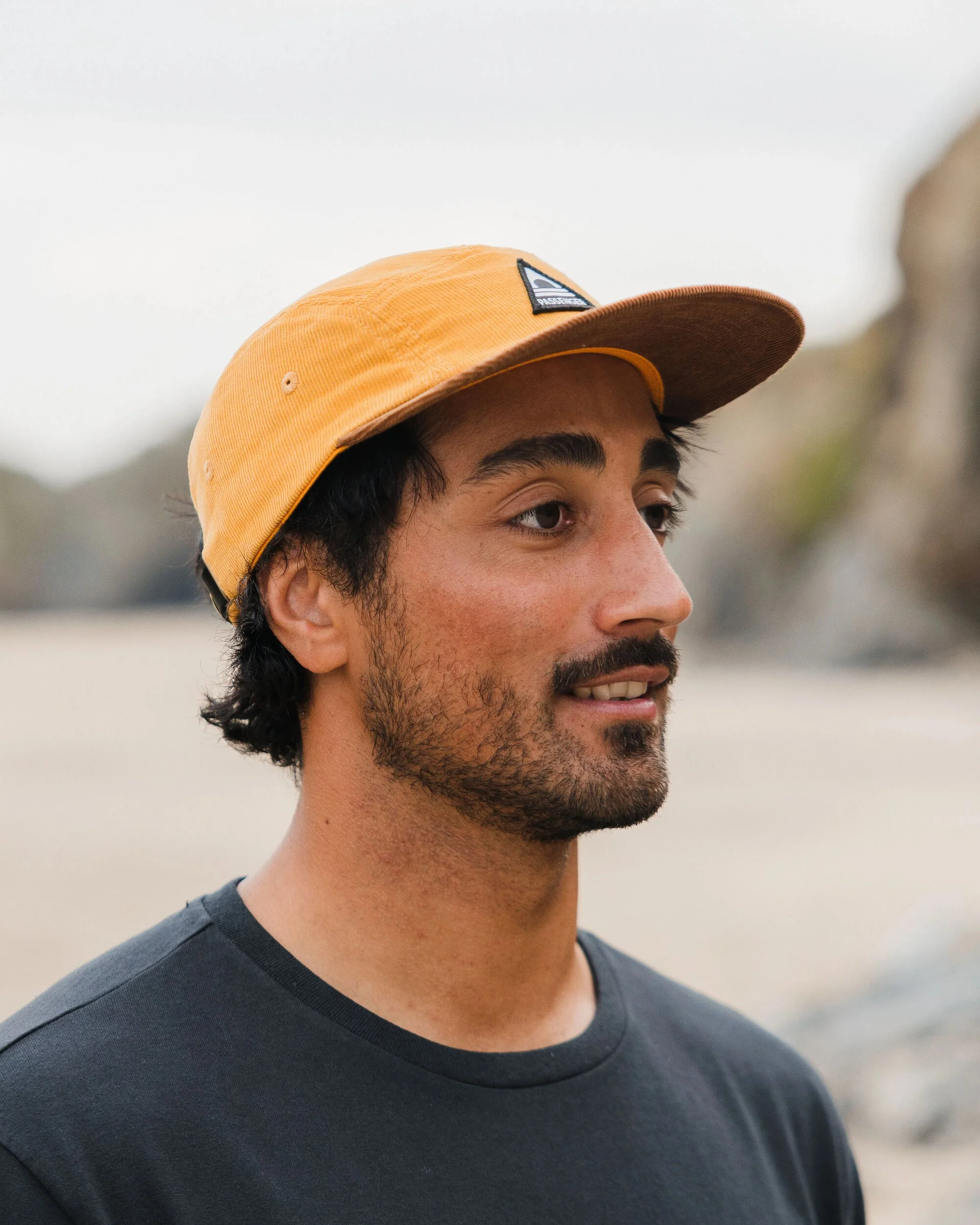 Fixie Cord 5 Panel Cap - Golden Spice - Image 4