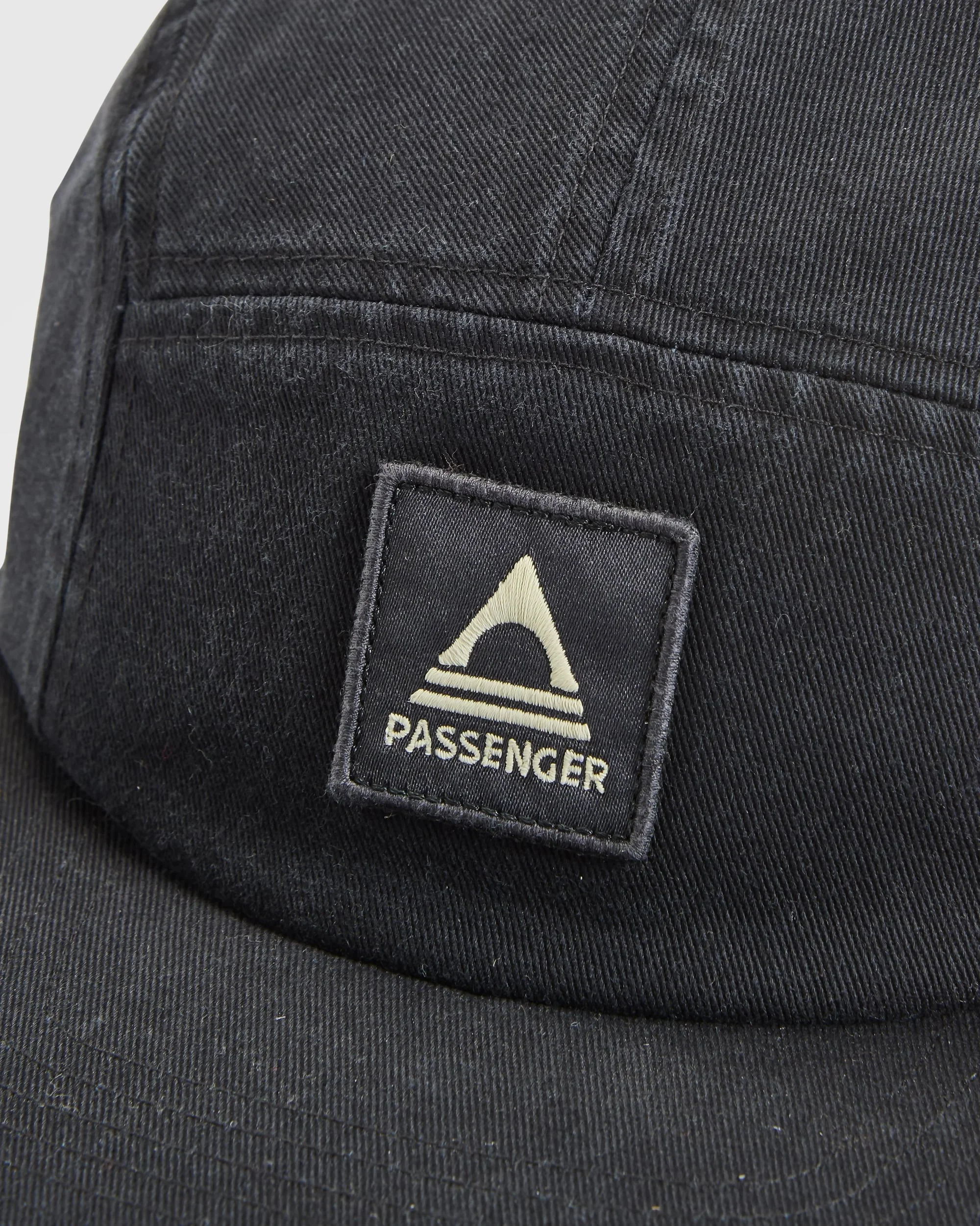 Fixie 5 Panel Cap - Faded Black - Image 3