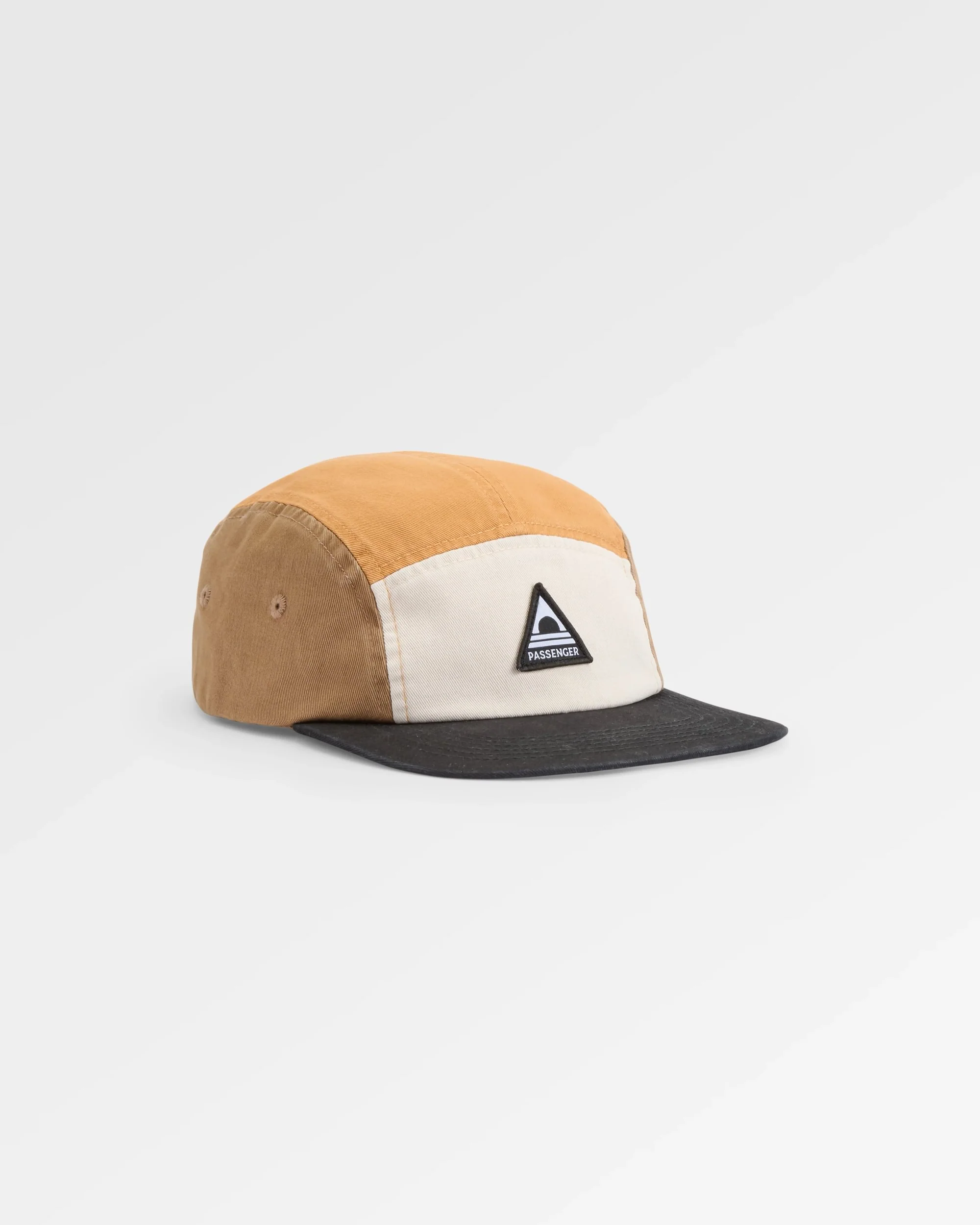 Fixie 5 Panel Cap - Spruce Yellow/Toffee